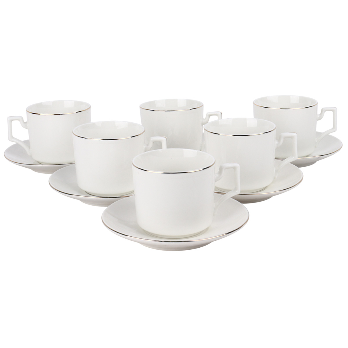 Coffe Cup & Saucer 12 Pieces