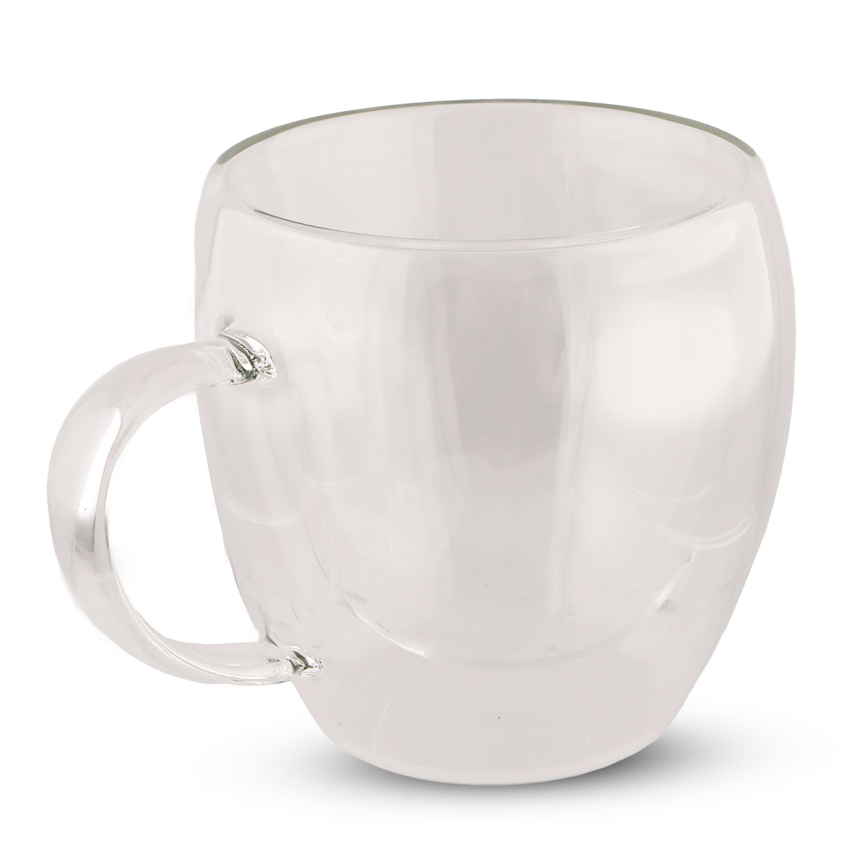 Double Wall Glass Mug 250ml