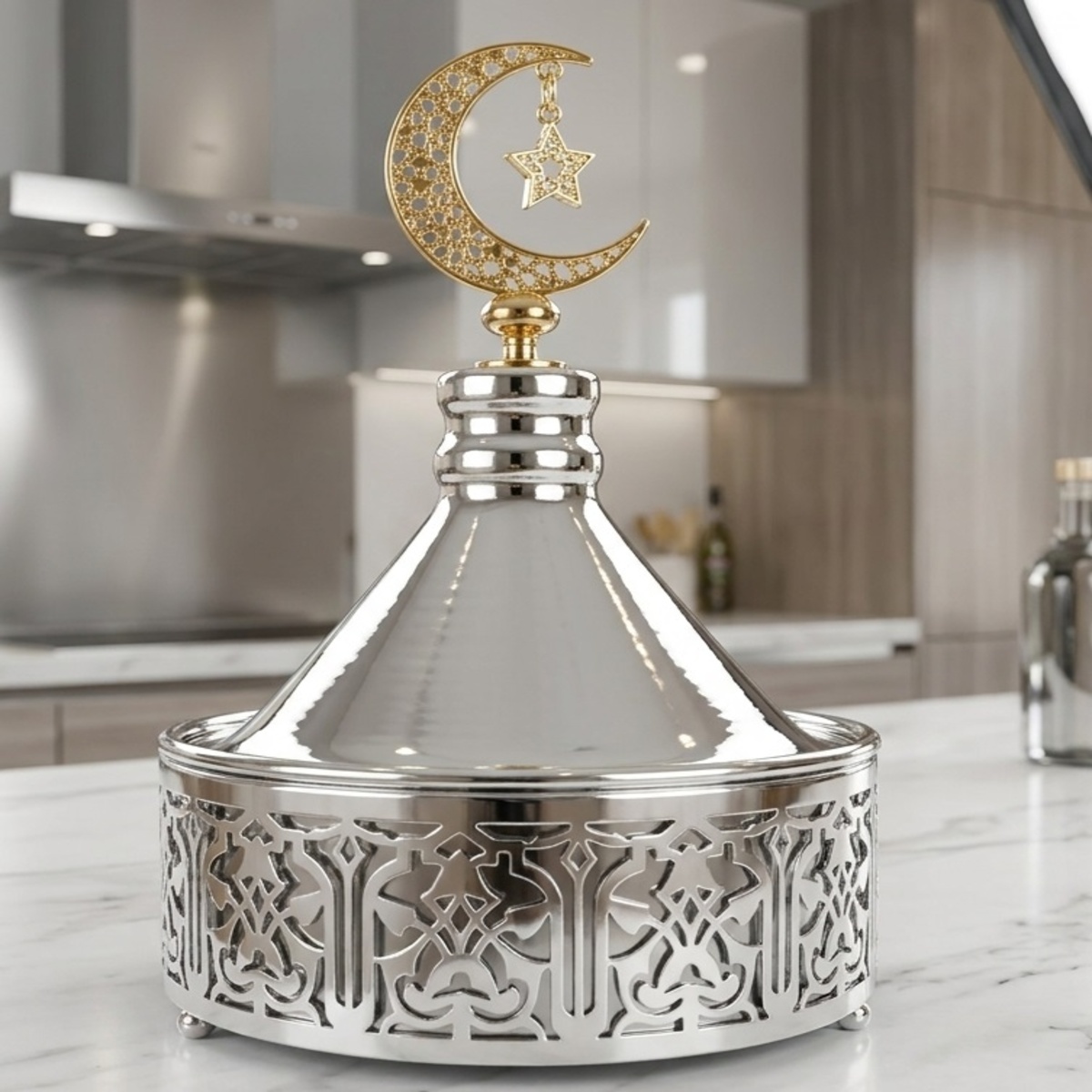 Decorative Metal Candy Bowl Small