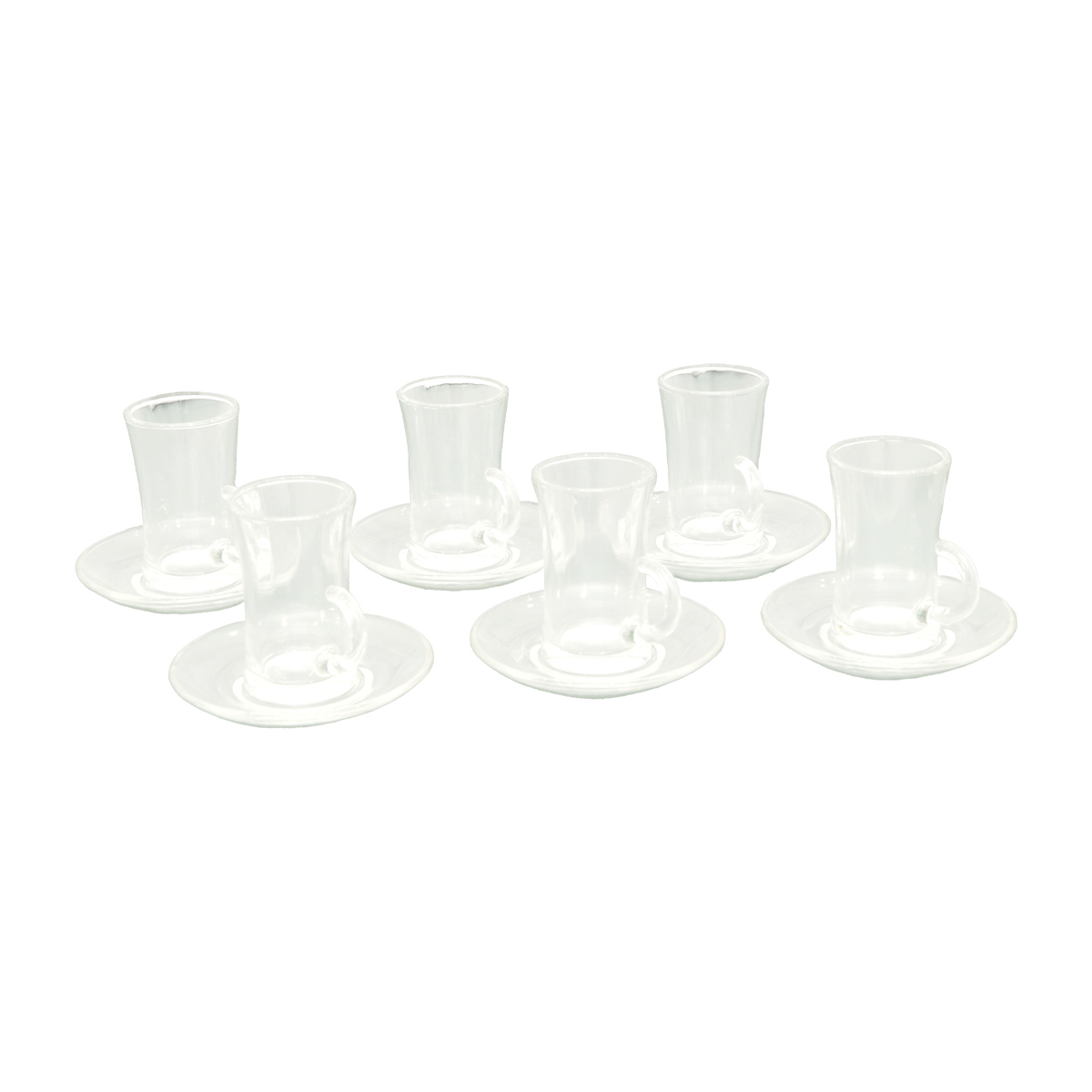 Istiken Glass Set Transparent 12 Pieces