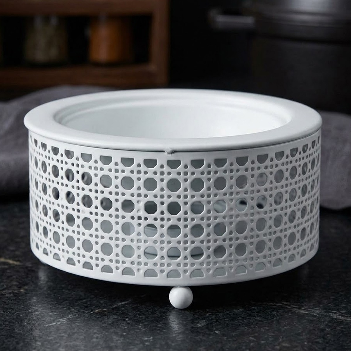 Candy Bowl With Cover Metal