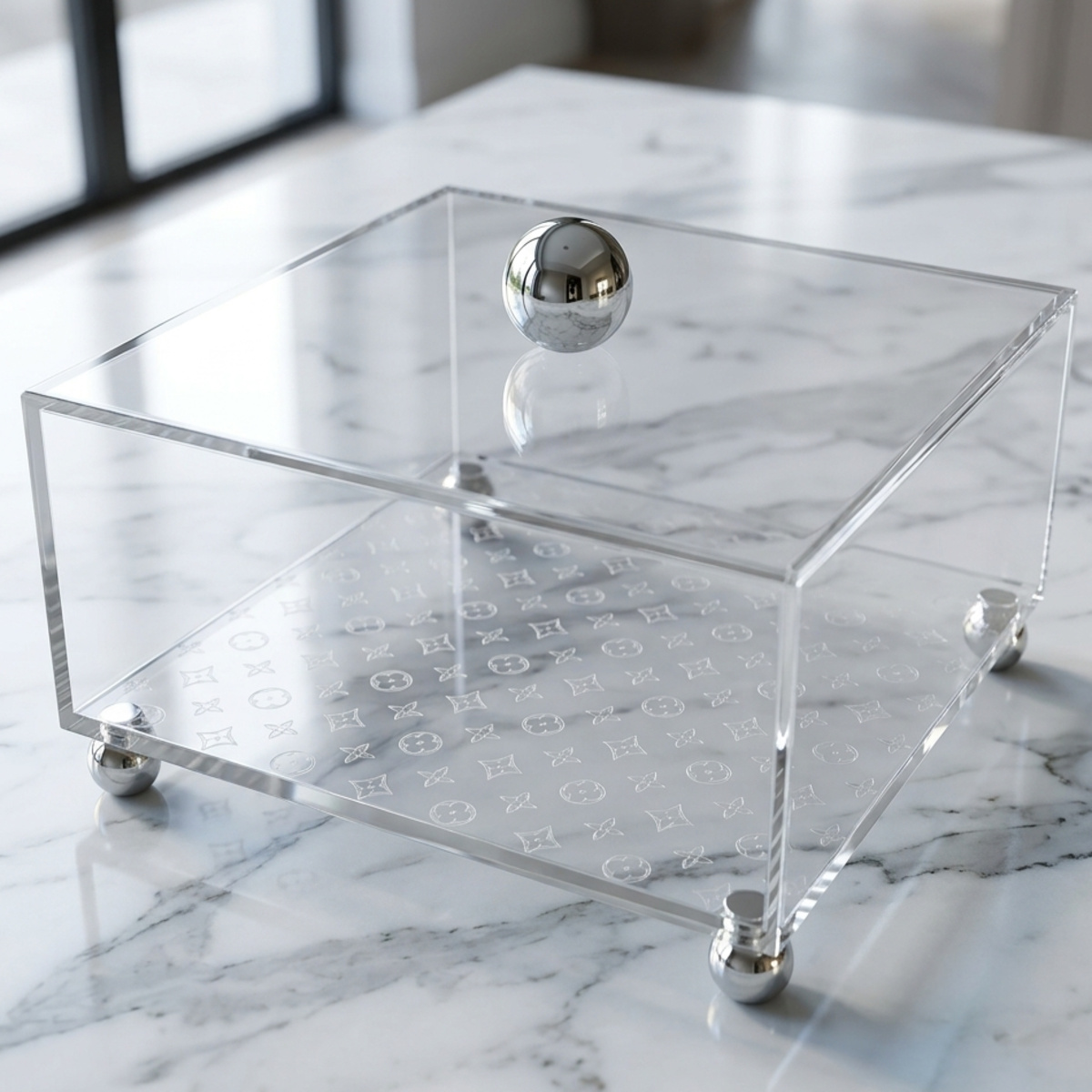 Stainless Steel Triple Nut Bowl