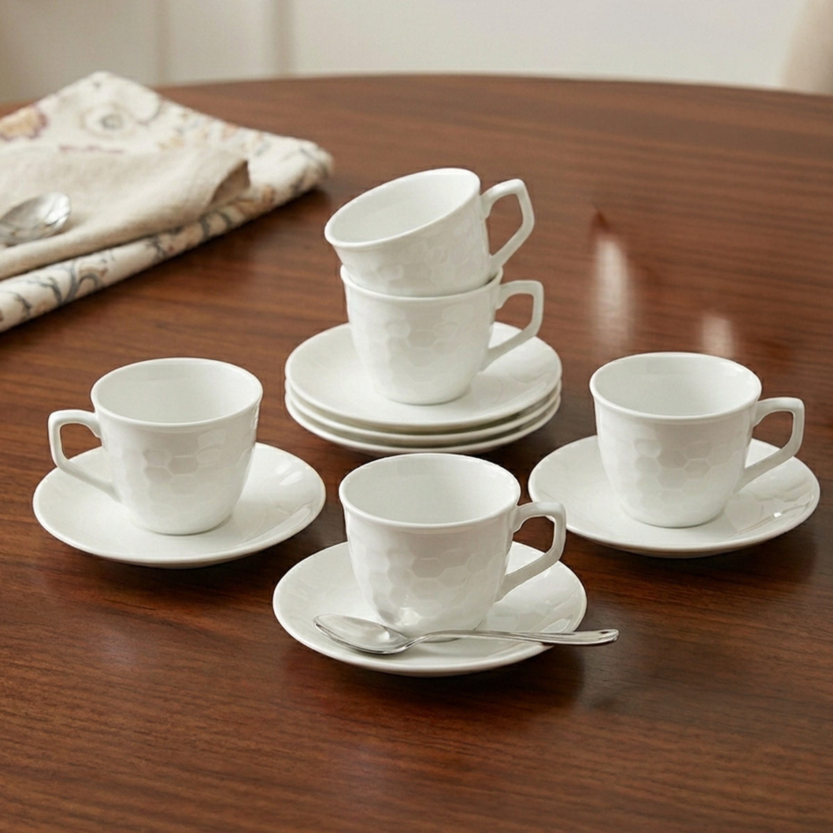 Coffee Cup Set Ceramic 8 Pieces