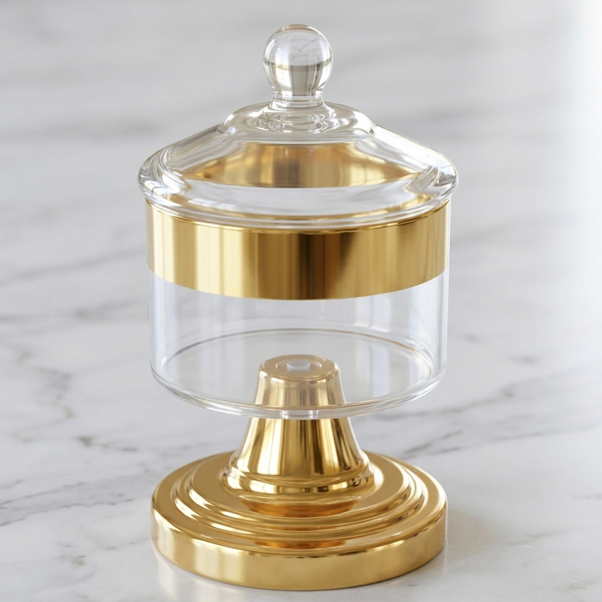 Acrylic Candy Bowl With Lid