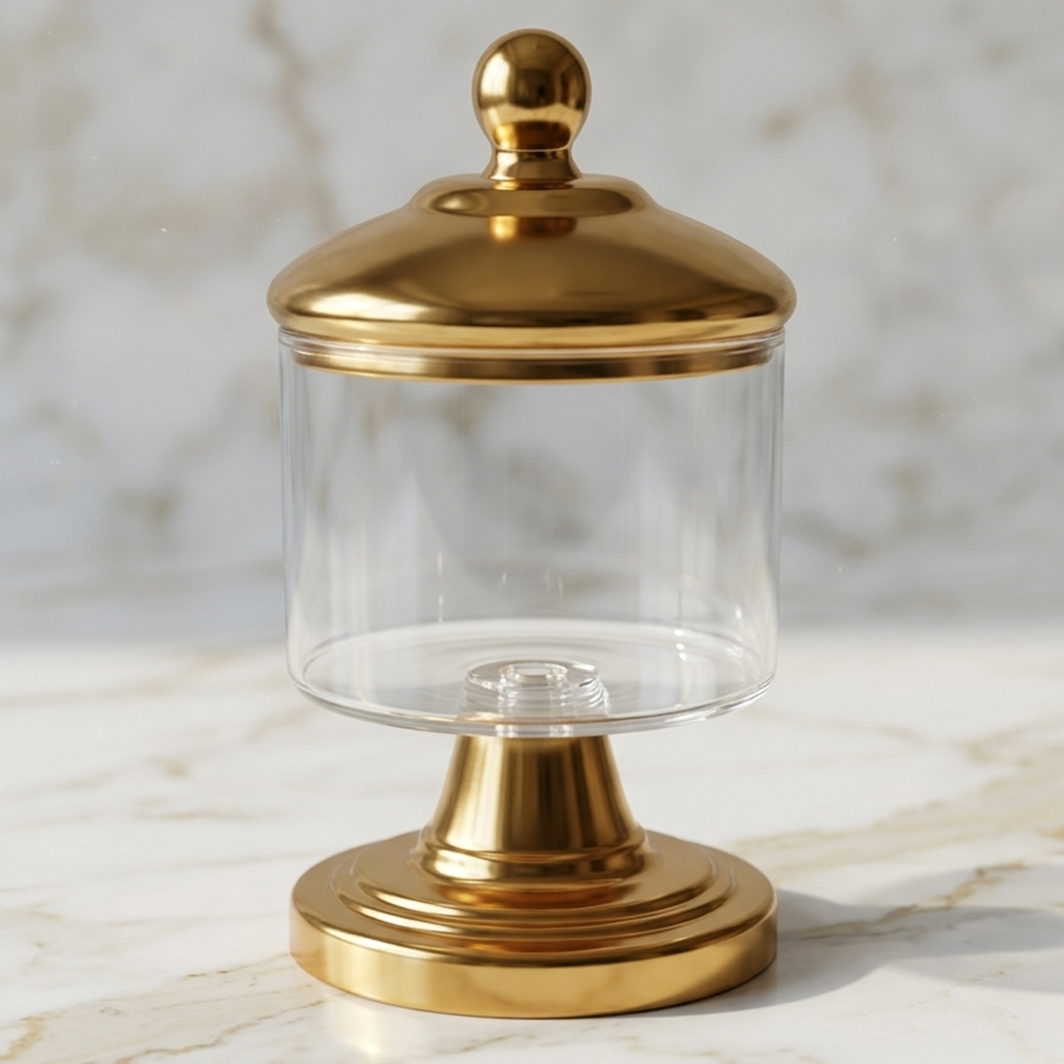 Acrylic Candy Bowl With Lid