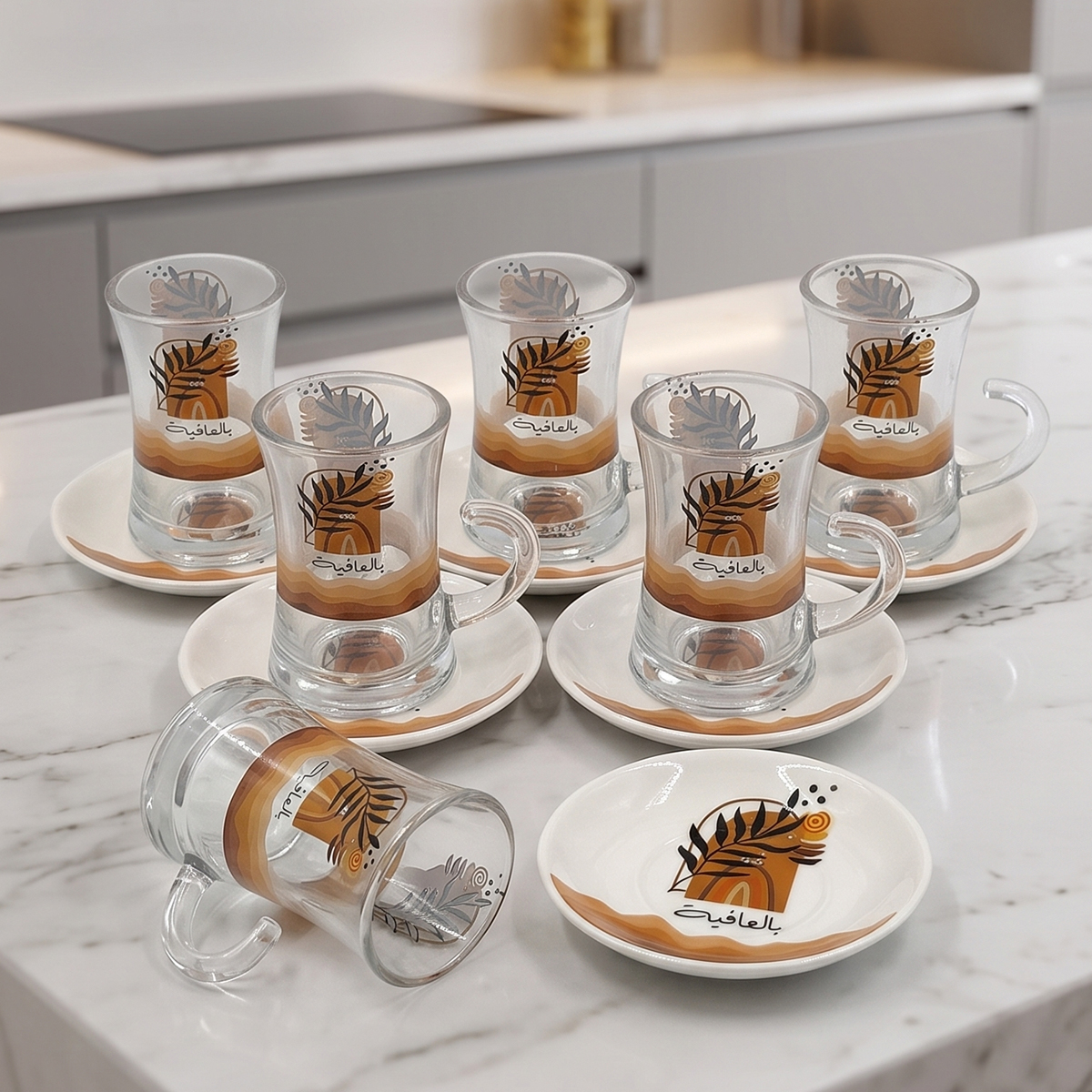 Istiken Cup With Saucer 12 Pieces
