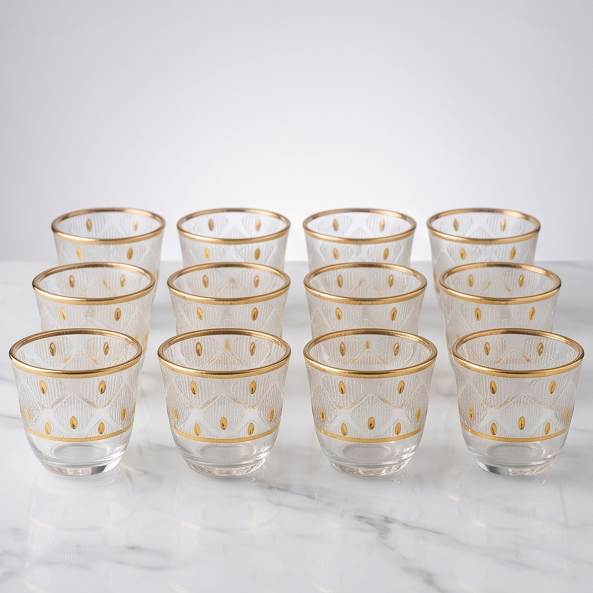 Ceramic Cawa Cup 12 Pieces