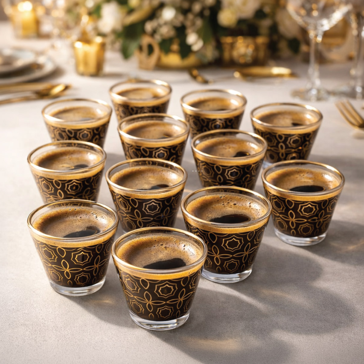 Coffee Cup Set 12 Pieces