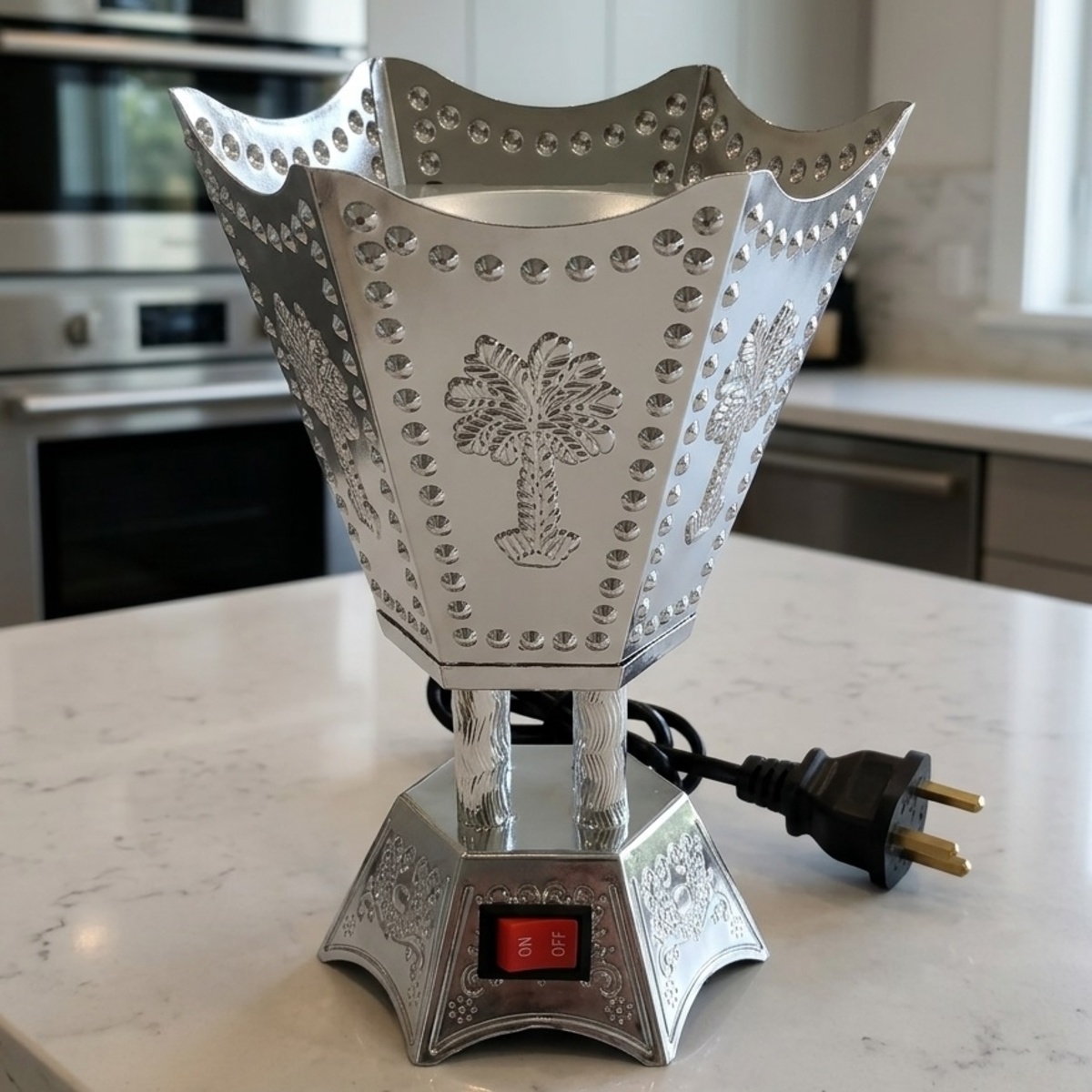 Electric Burner Metallic Design