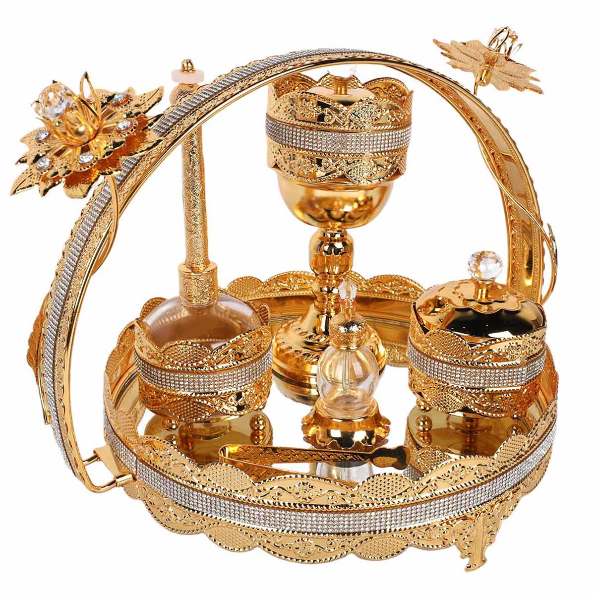 Small Burner Set Gold | Home Fragrances | Burners