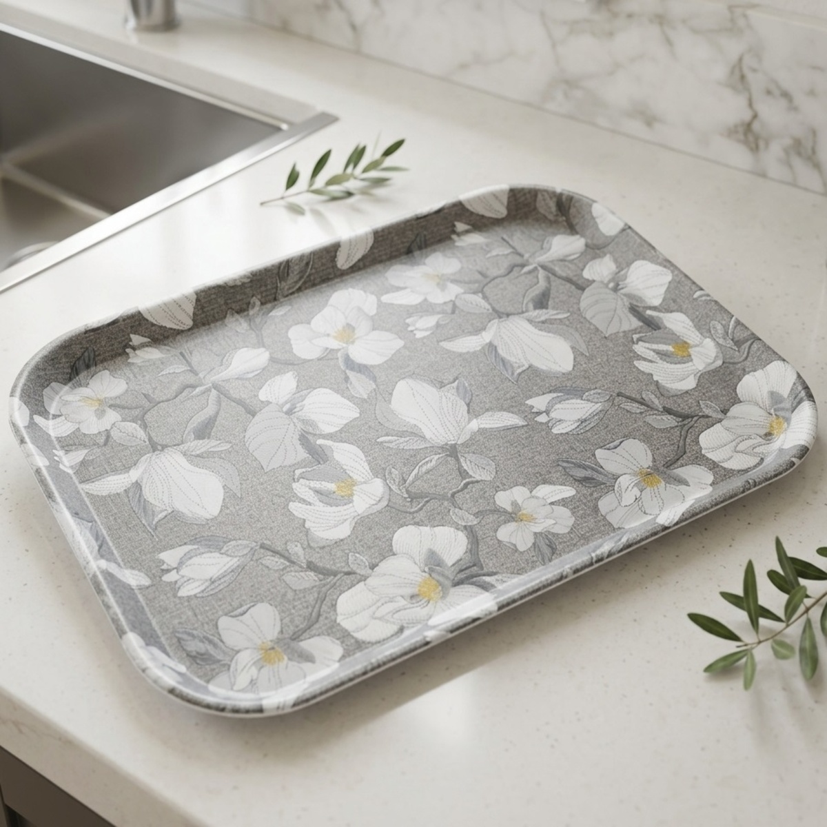 Plastic Rectangular Tray