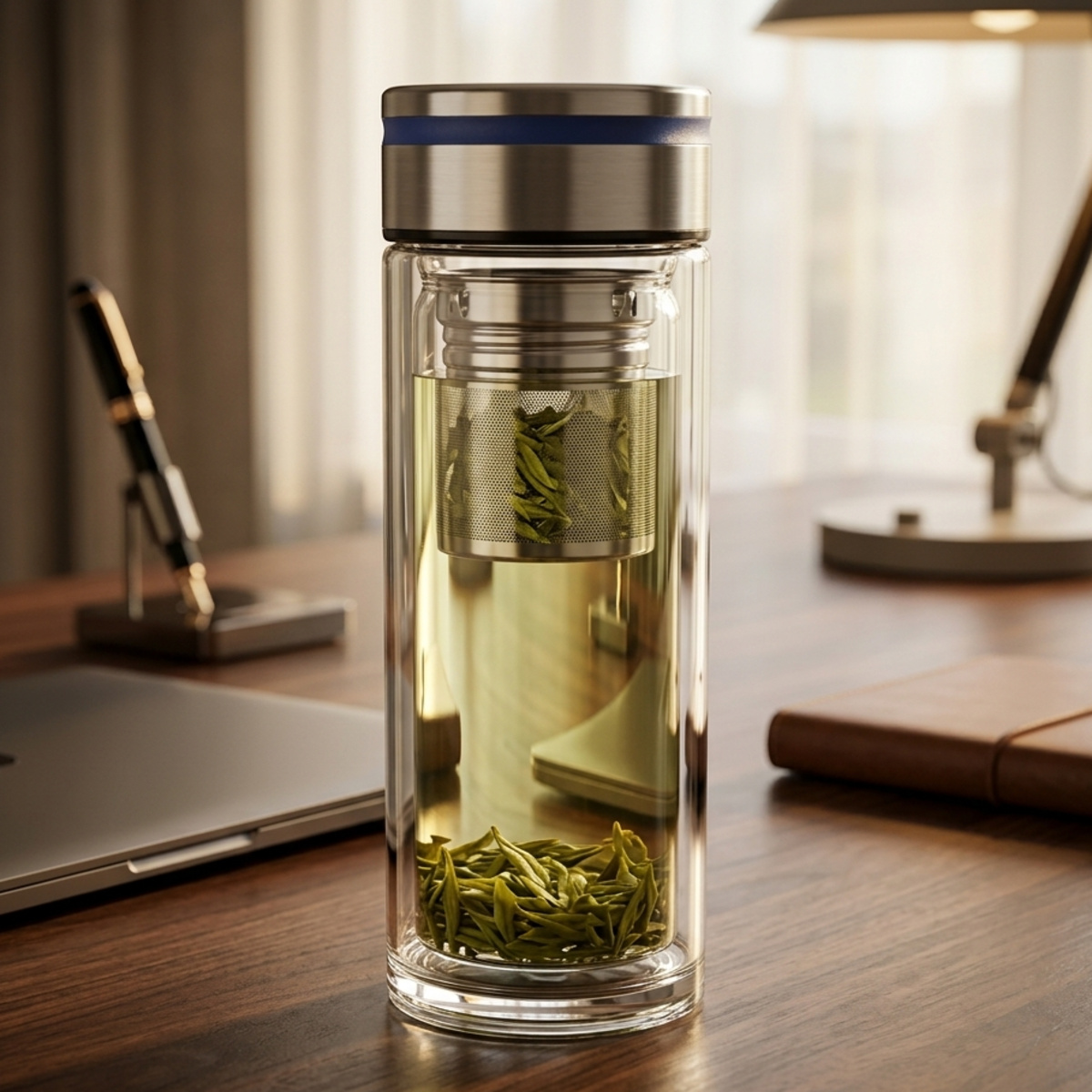 Glass Tea Infuser Bottle
