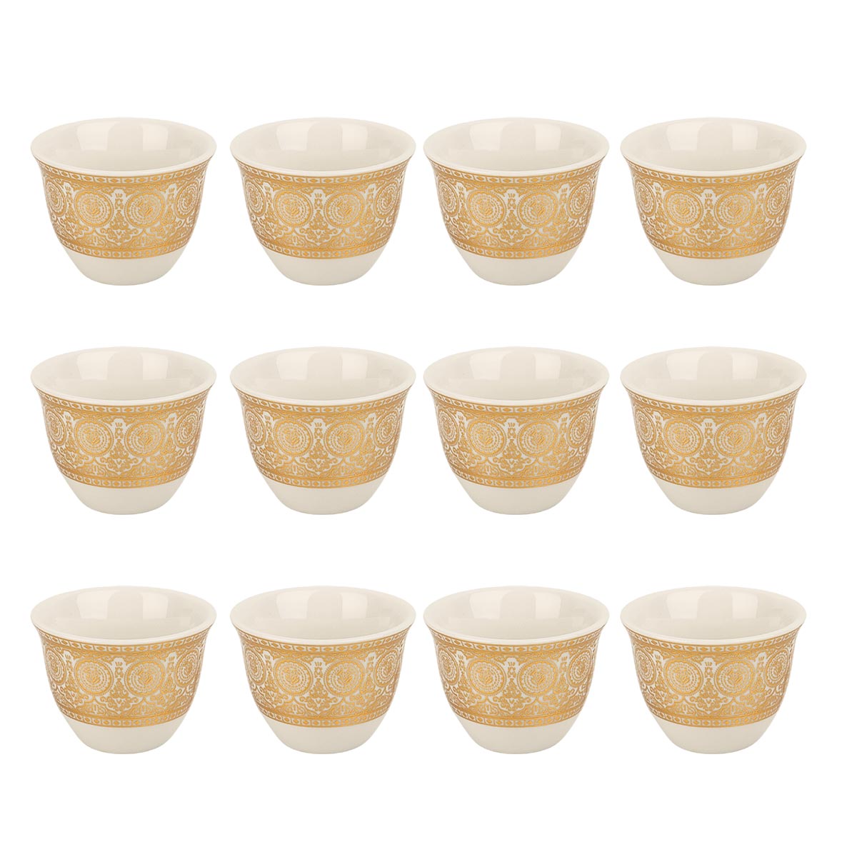 Ceramic Cawa Cup 12 Pieces