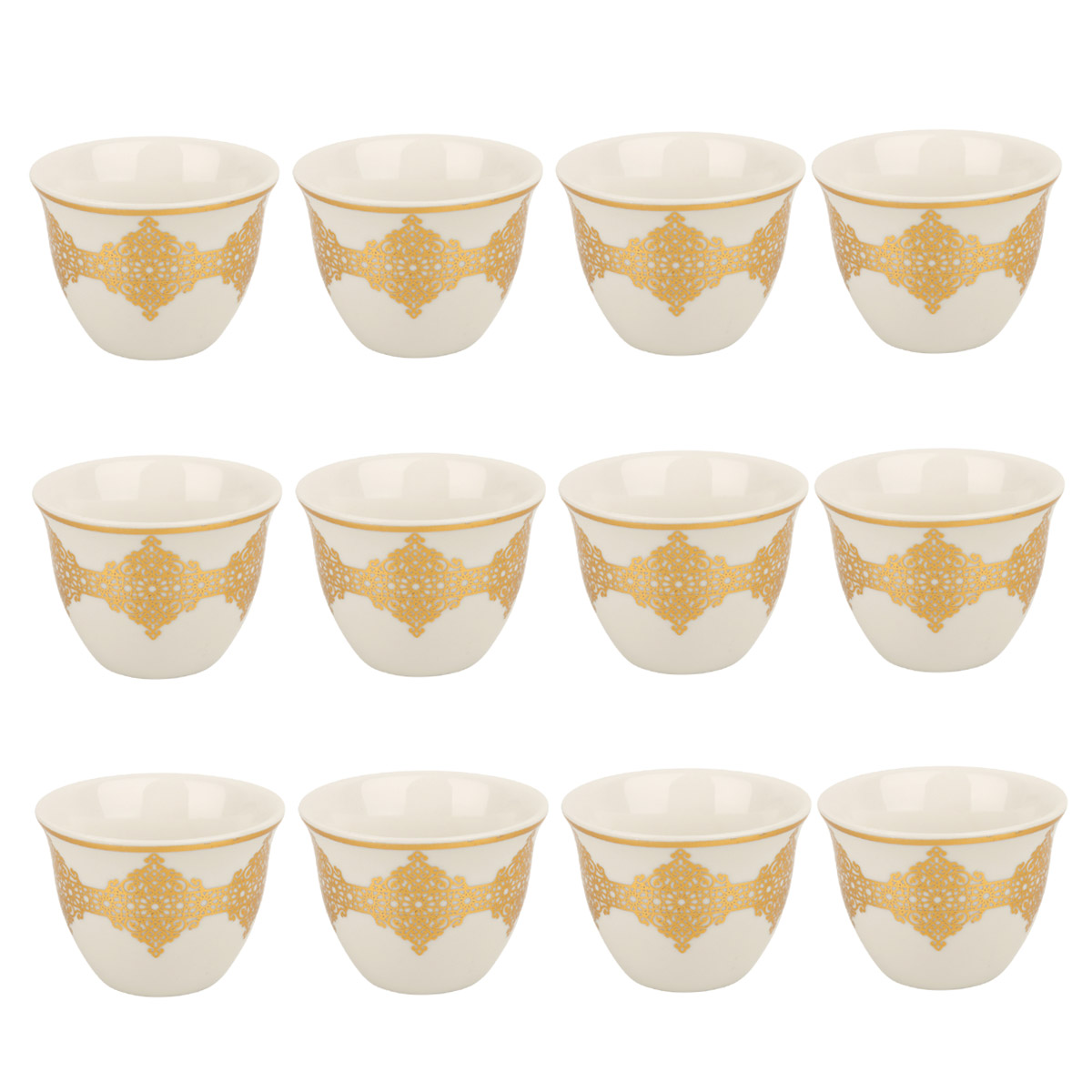 Ceramic Cawa Cup 12 Pieces