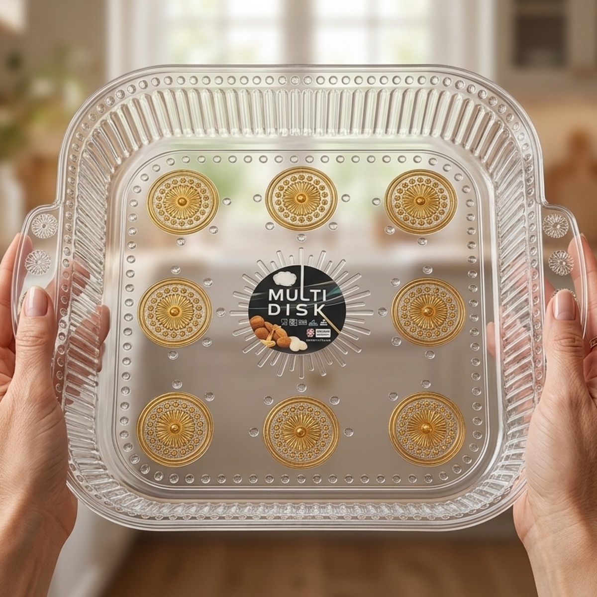 Serving Tray With Handle
