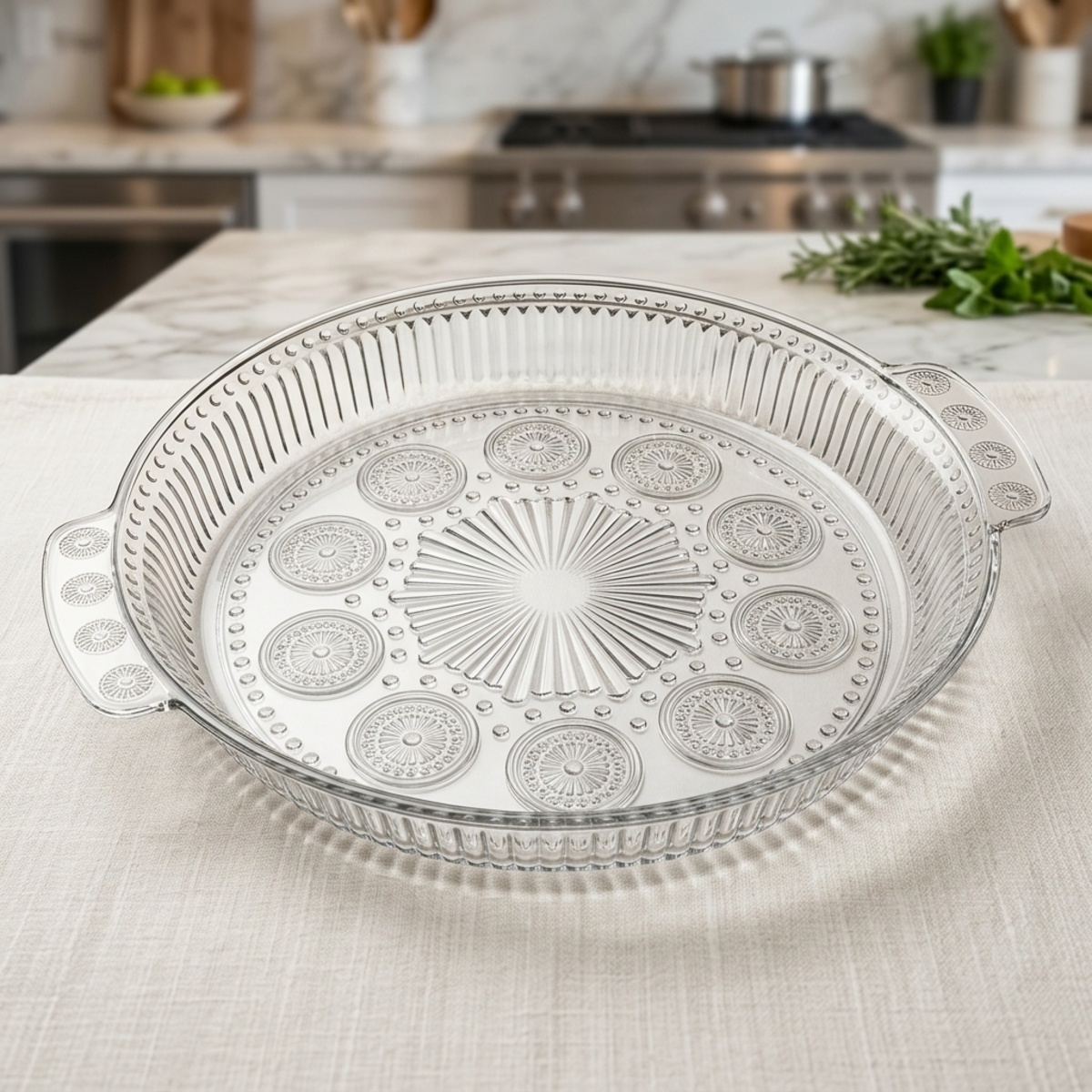 Serving Tray With Handle