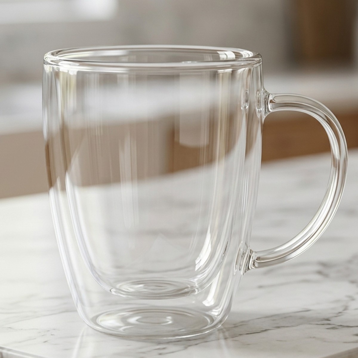 Double Wall Glass Mug