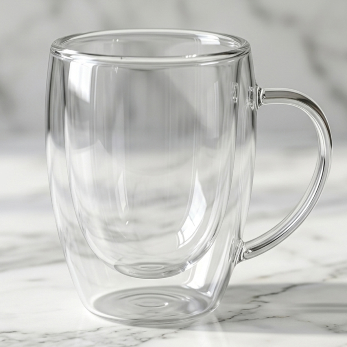 Double-Walled Glass Mug