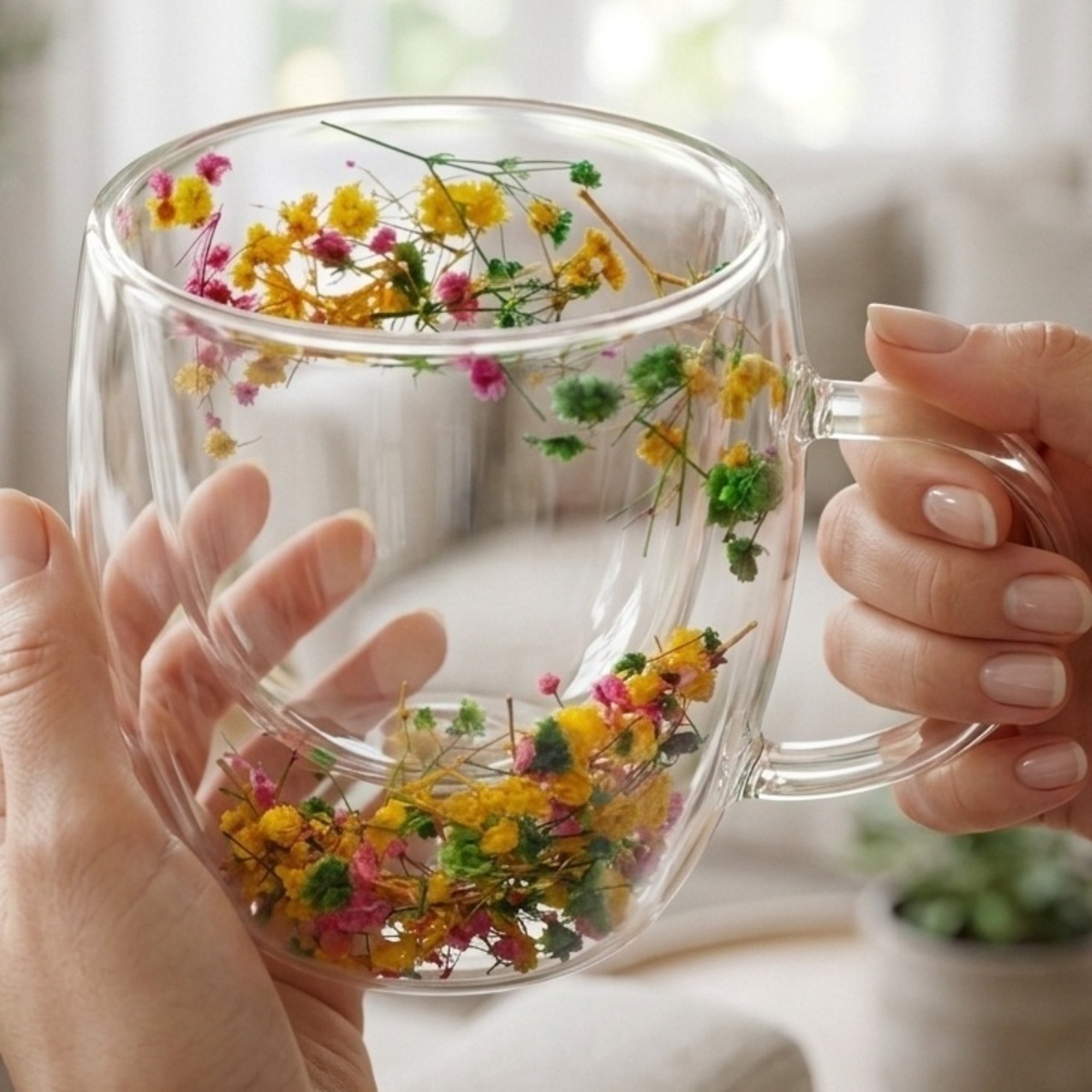 Double Wall Glass Mug