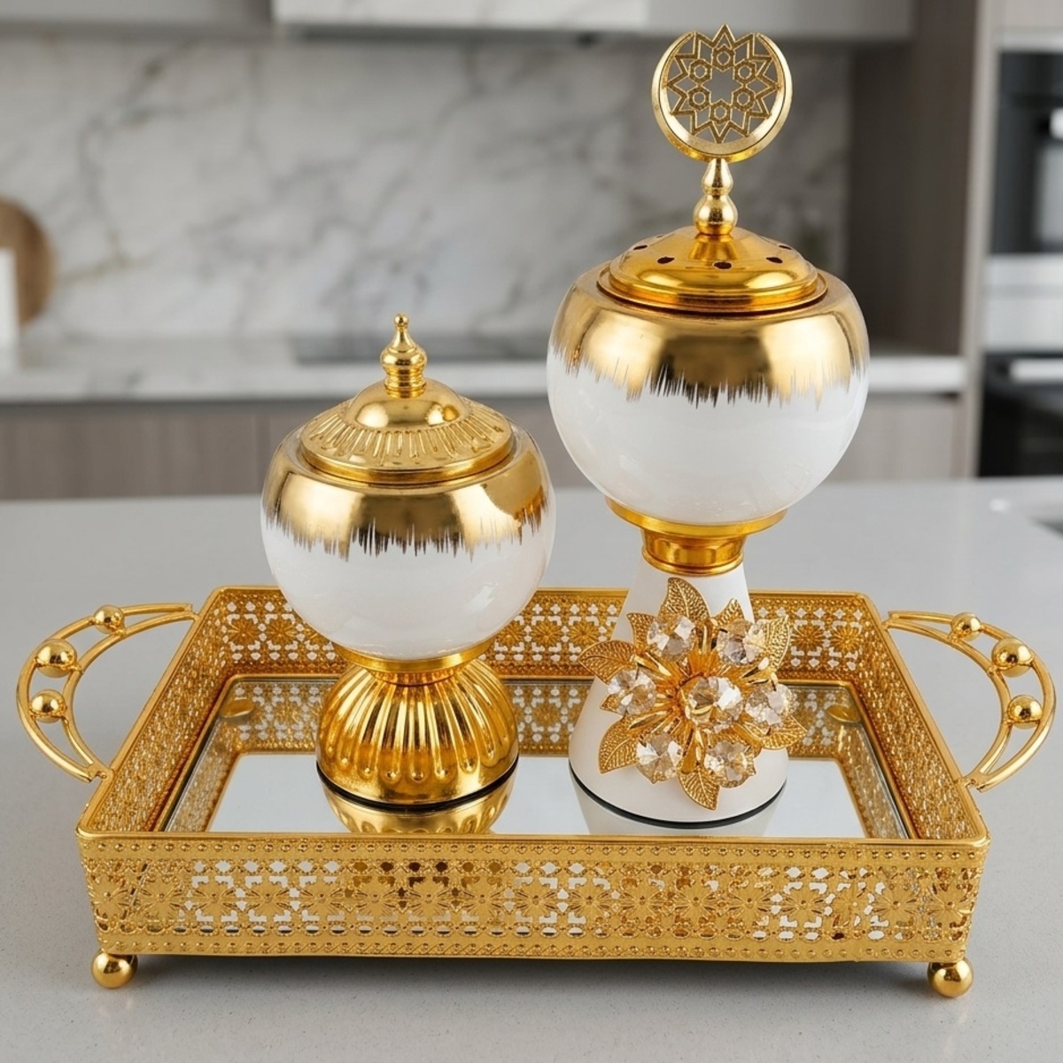 Decorative Burner Set