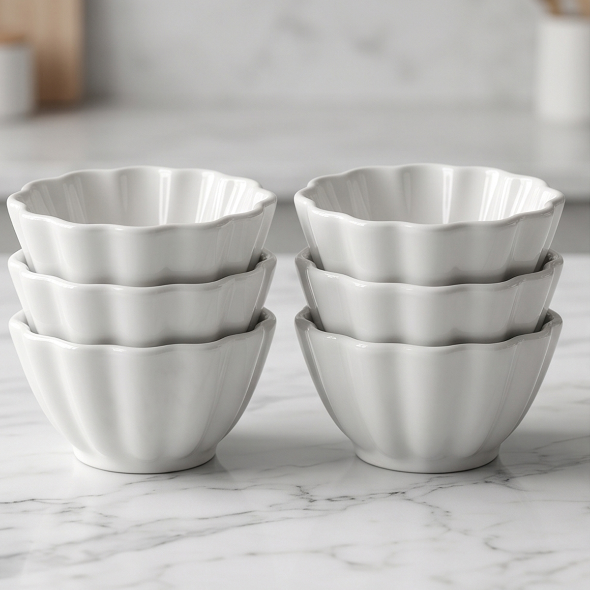 Ceramic Bowl Set of 6 Pieces