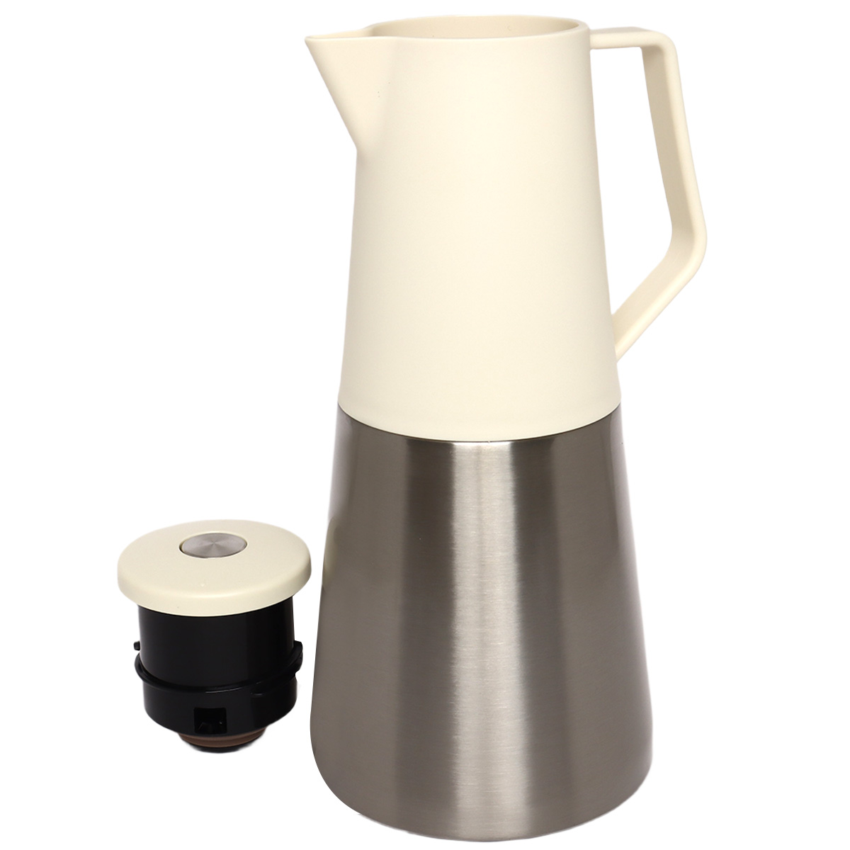 Flask Metal Body 1.2L White