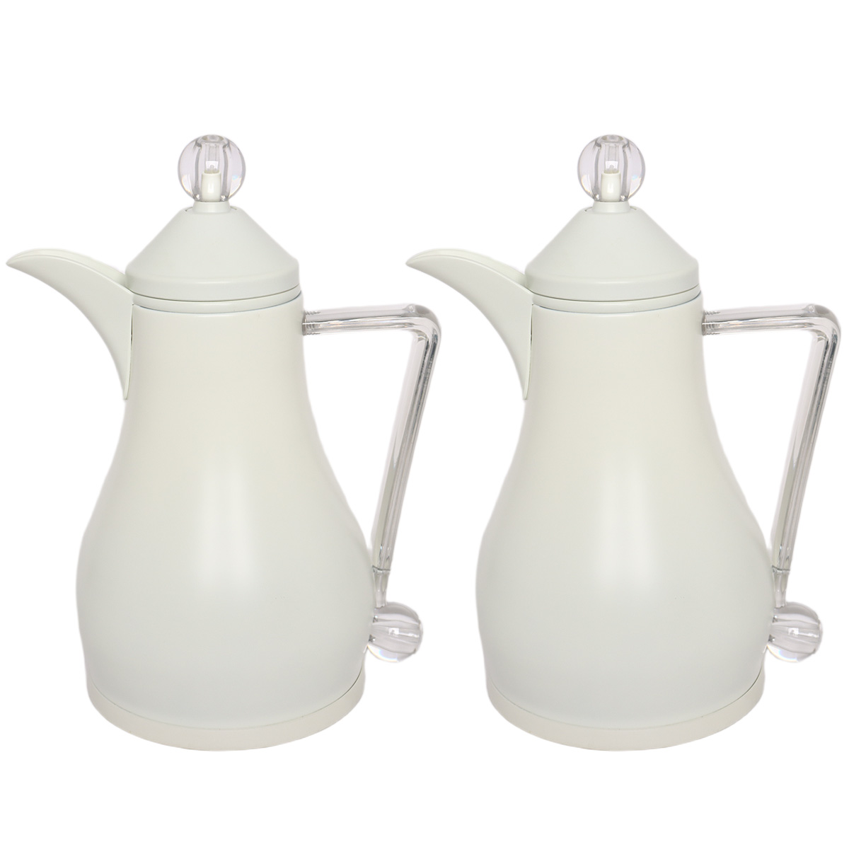 Arabic Flask White 2 Pieces