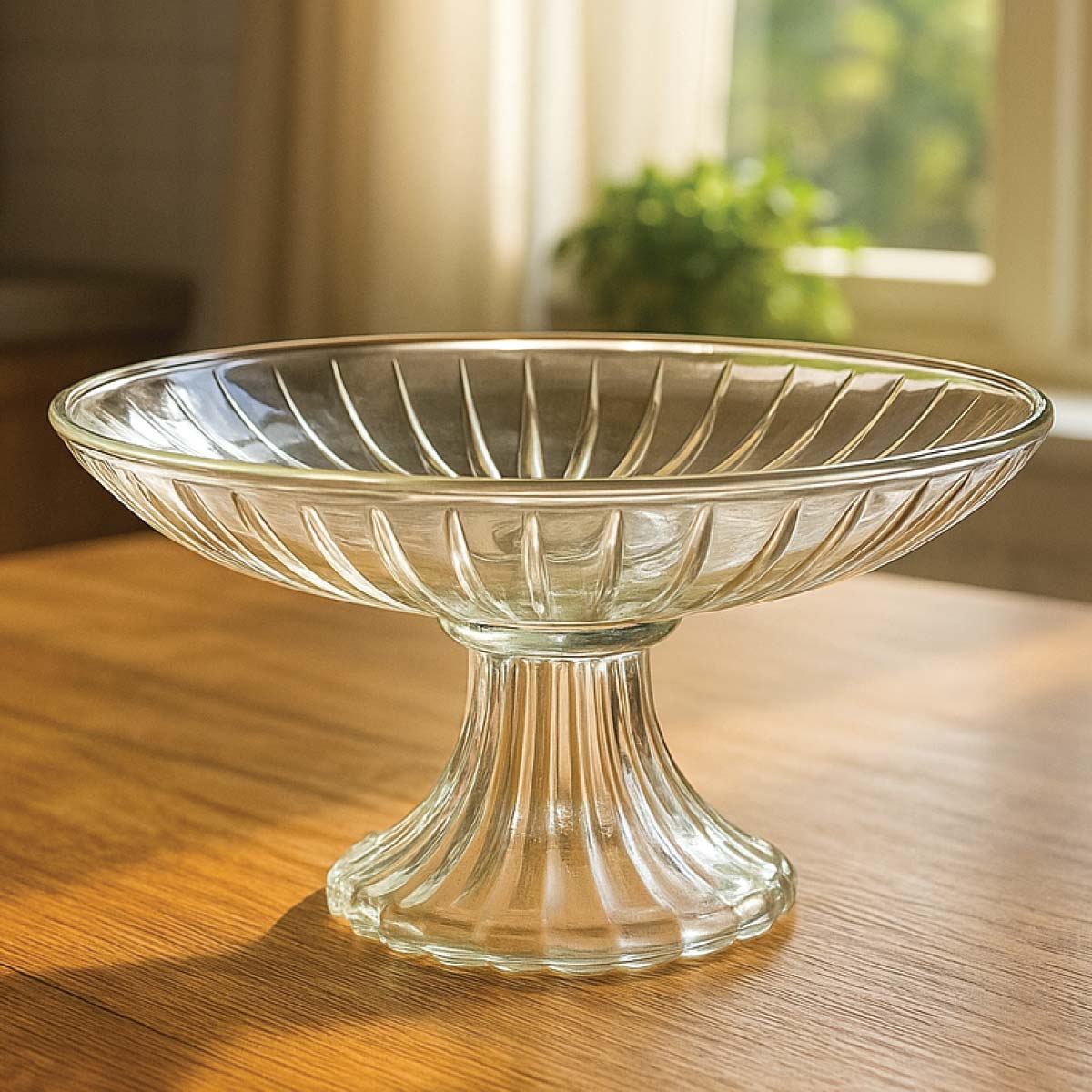 Glass Fruit Bowl