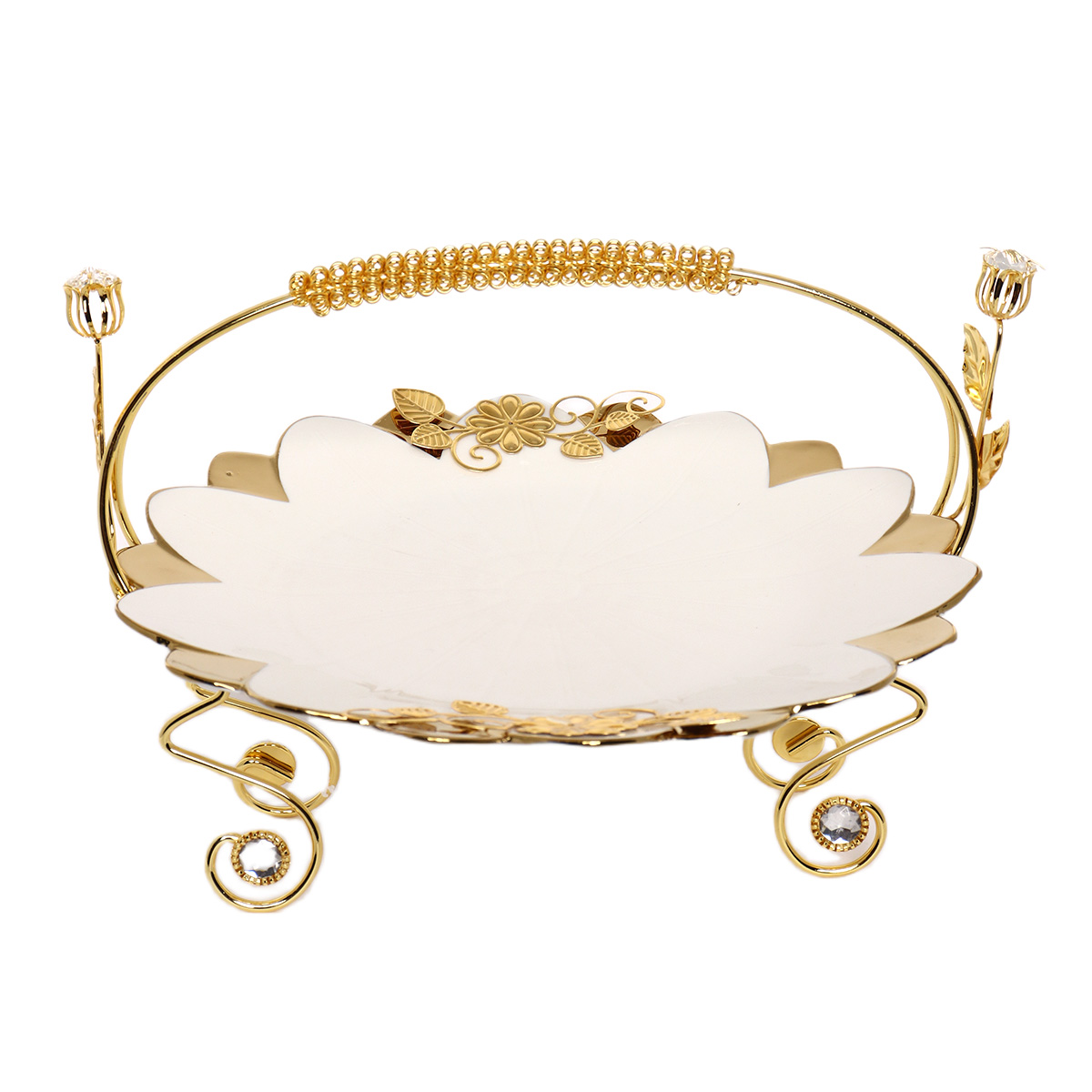 Ceramic Candy Bowl With Stand