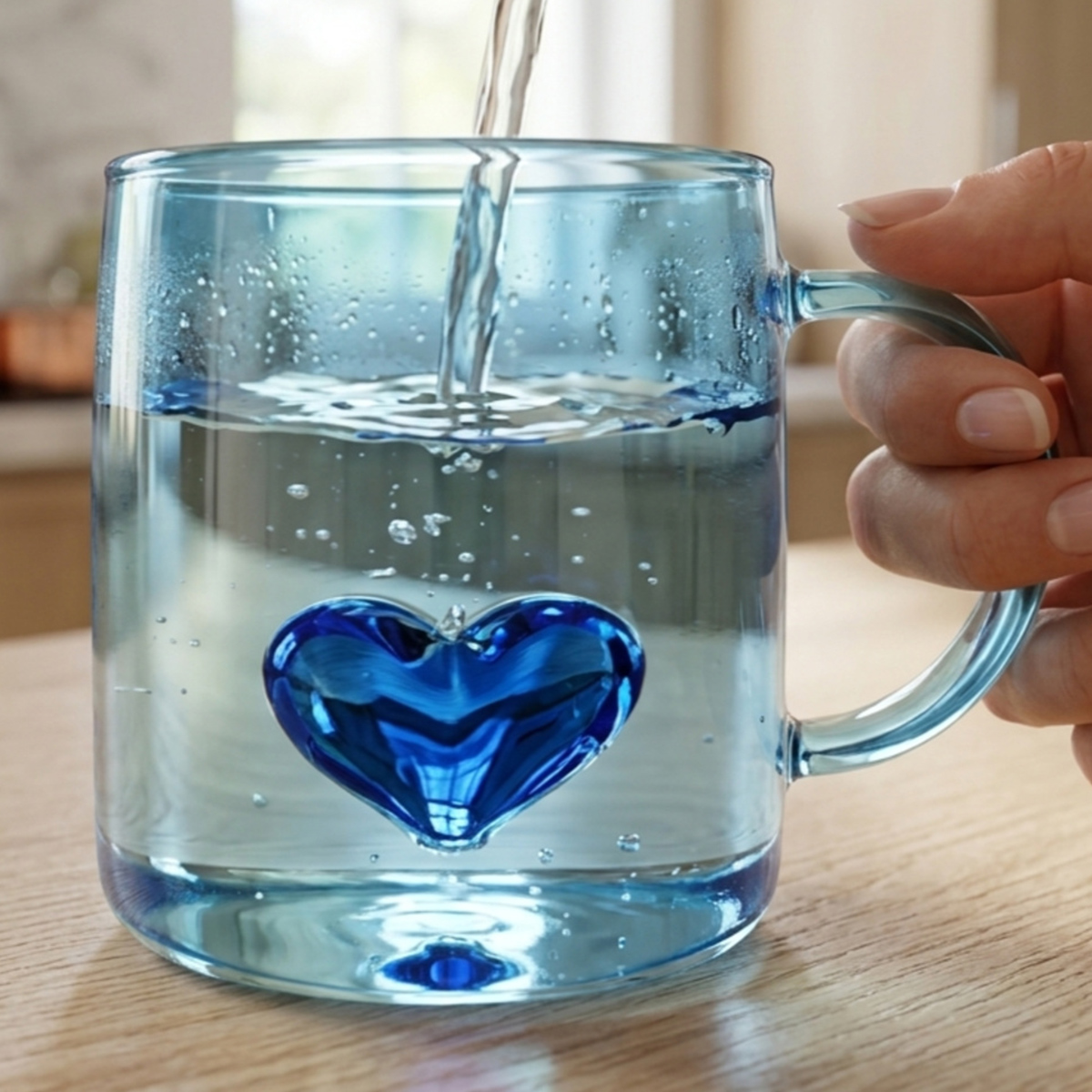 3D Glass Mug