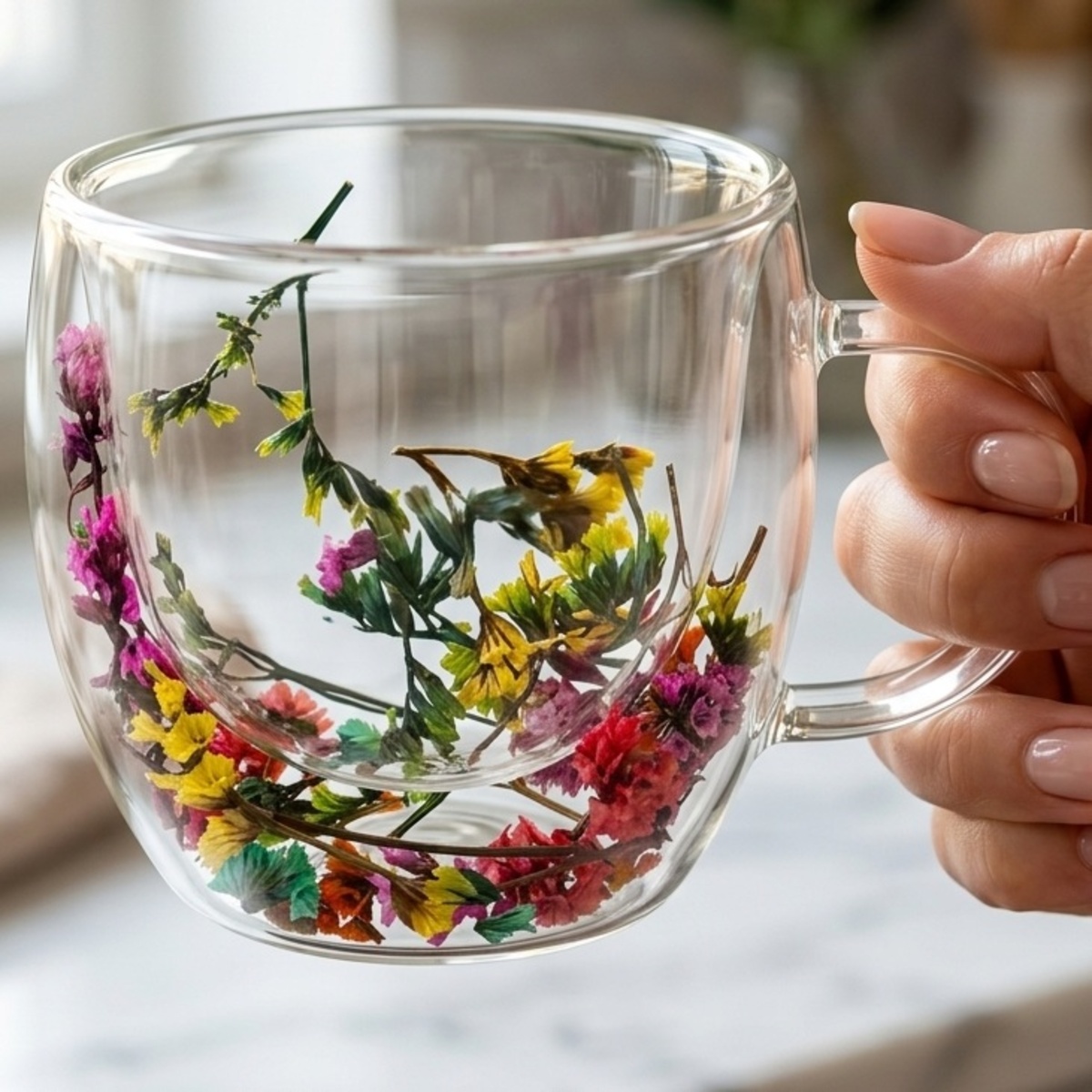 Double Wall Glass Mug 80ml