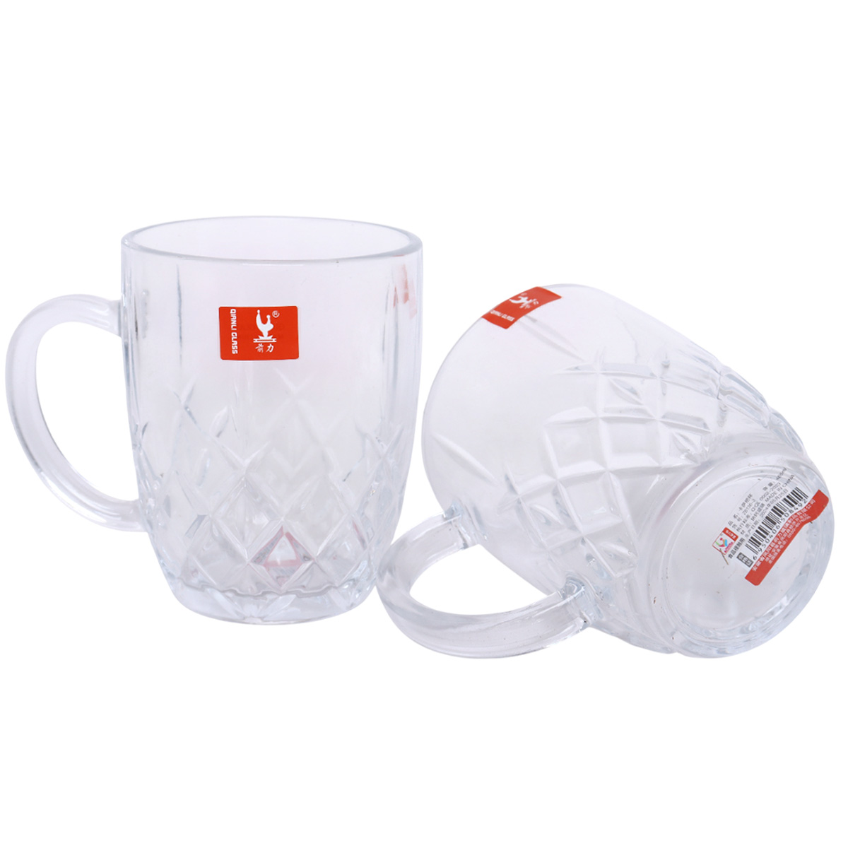 Glass Mug 2 Pieces