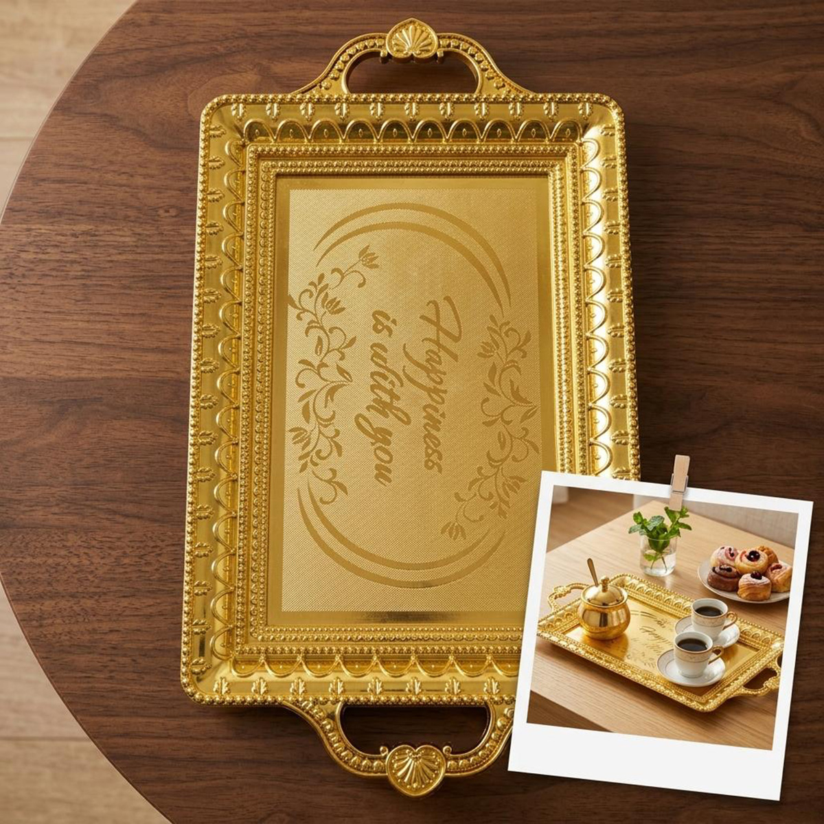 Tray Plastic Rectangle Medium