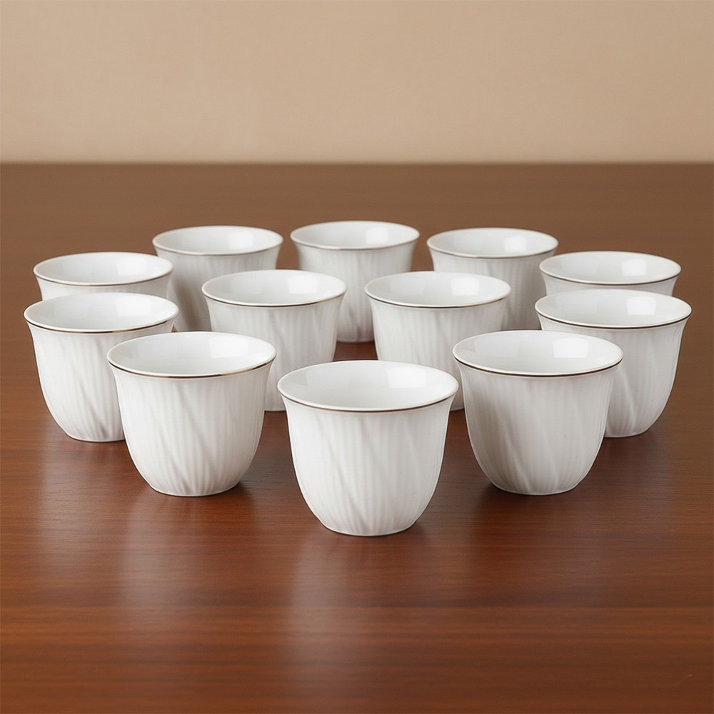 Ceramic Cawa Cup 12 Pieces Set