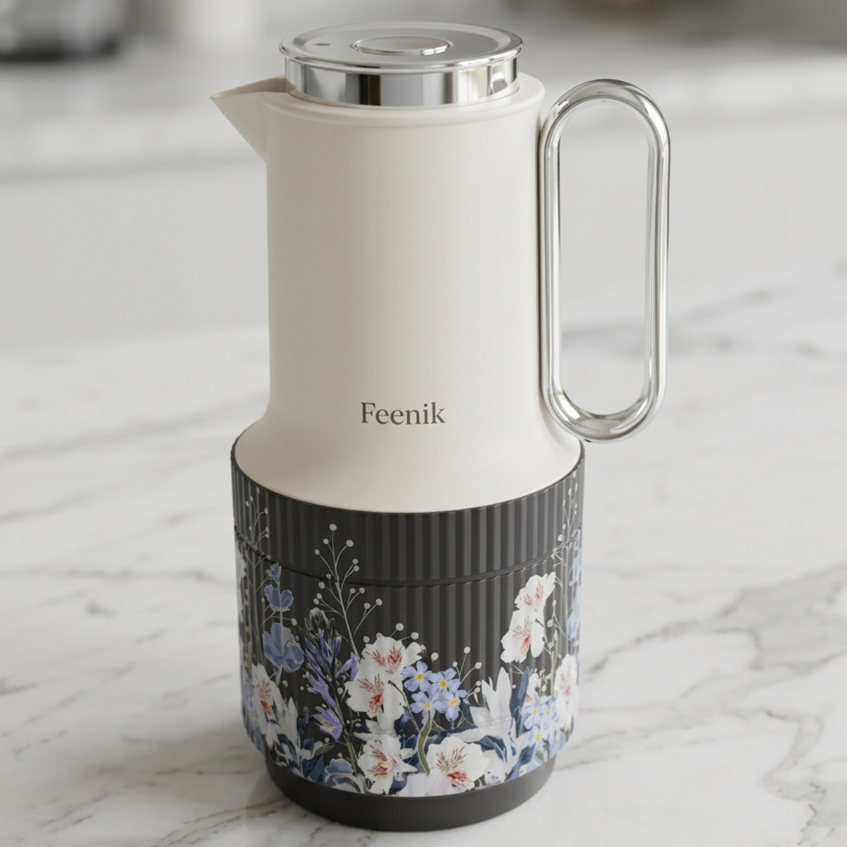 Floral Vacuum Flask