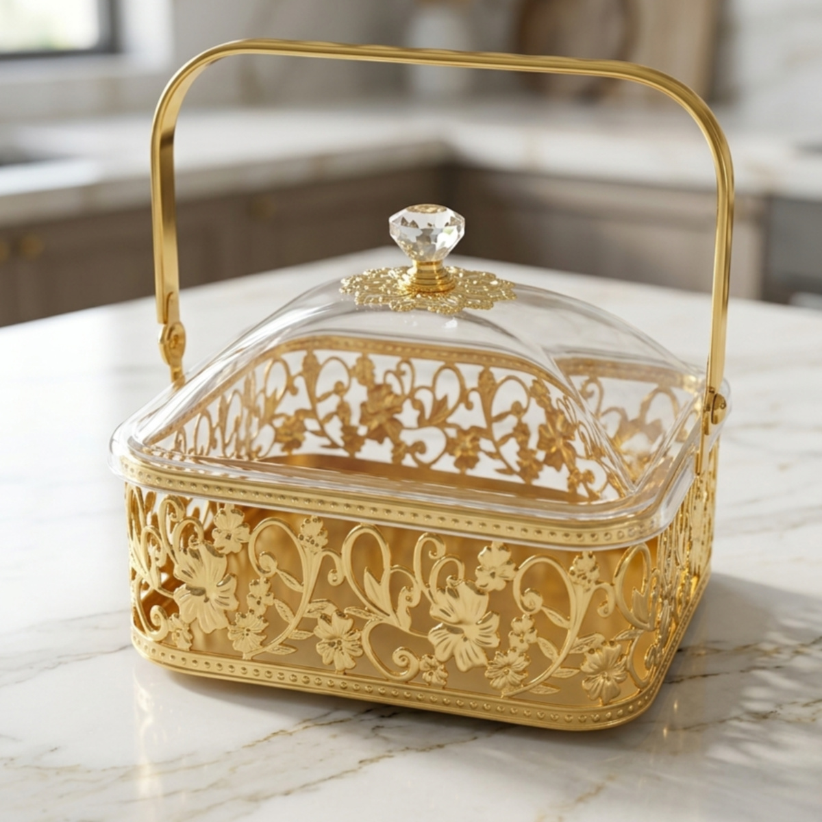 Single Candy Bowl With Lid