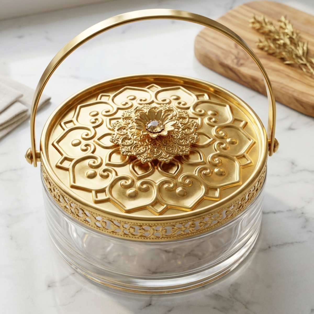 Single Candy Bowl With Lid