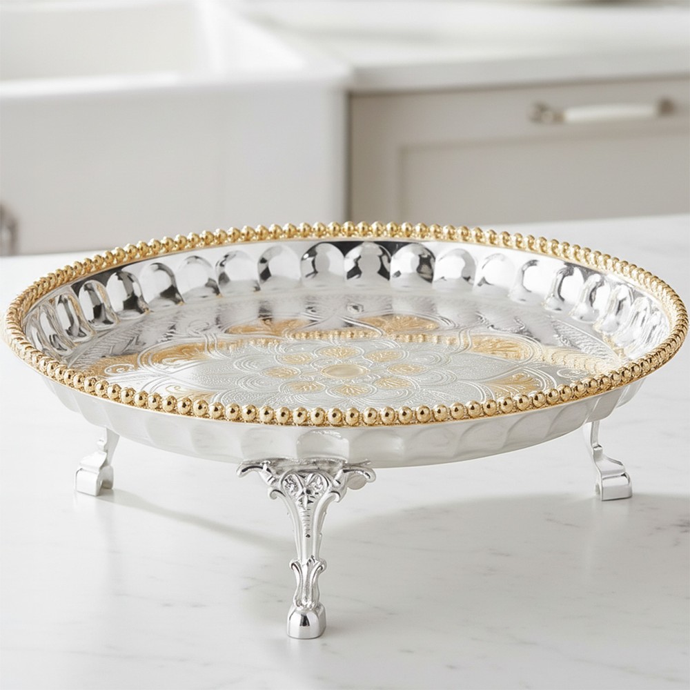 Tray Stainless Steel Round SG
