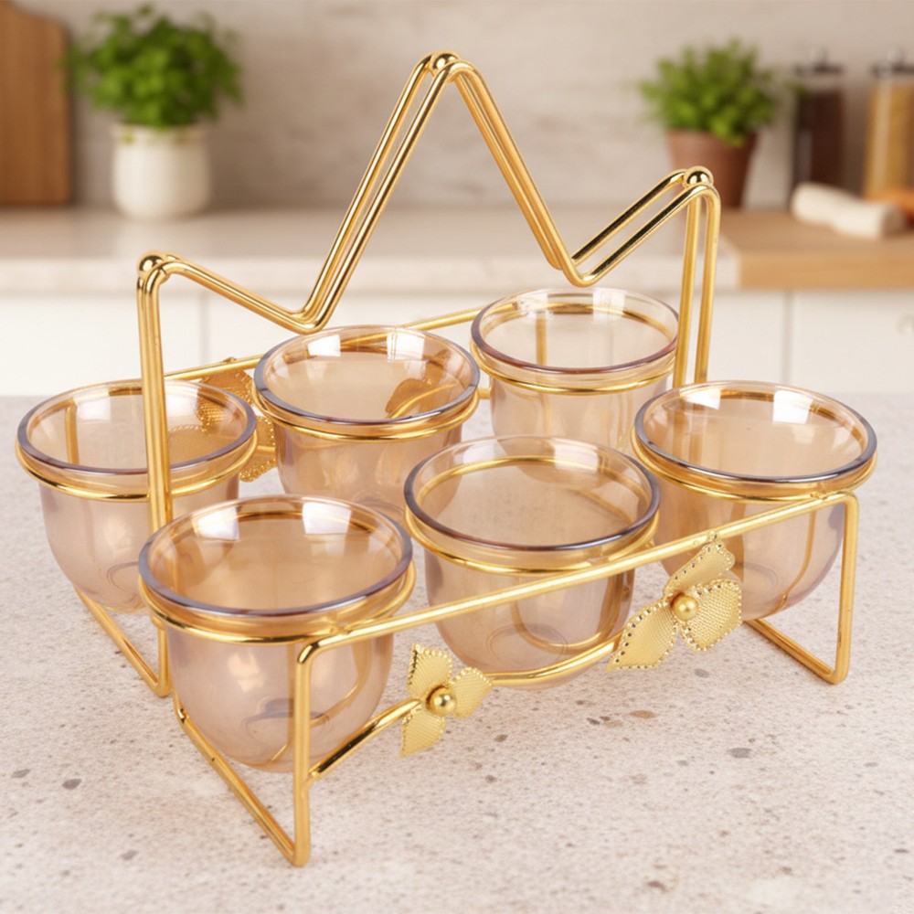 Gahwa Cup With Stand 6 Pieces