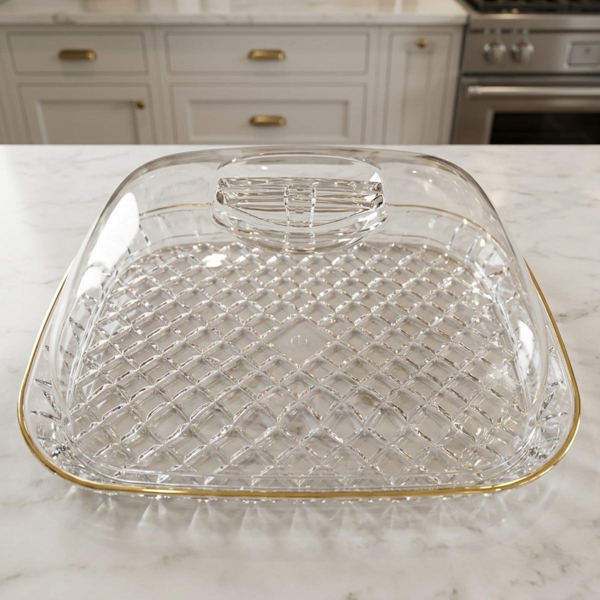 Acrylic Tray With Cover Service