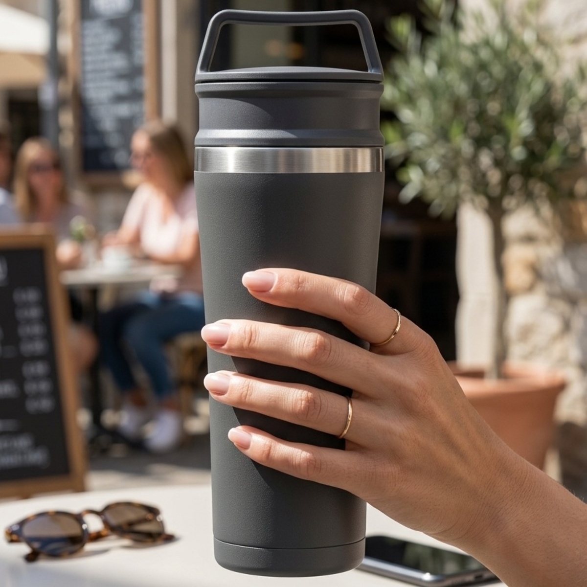 Travel Mug Stainless Steel 500ml