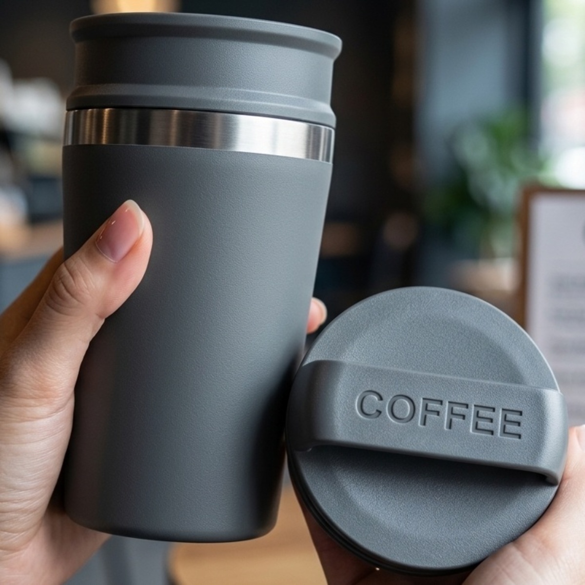 Travel Mug Stainless Steel 320ml
