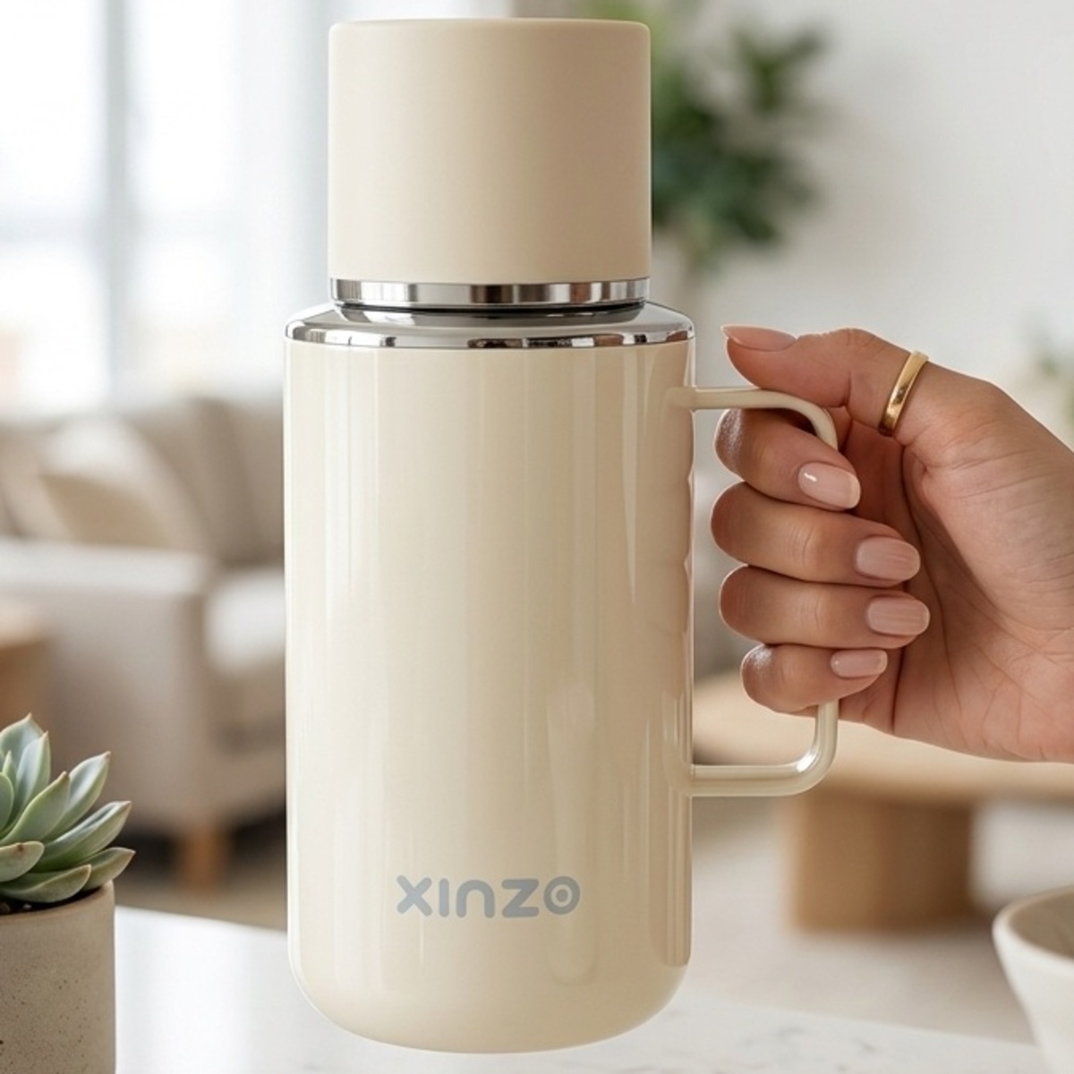 Xingo Vacuum Bottle 800ml White