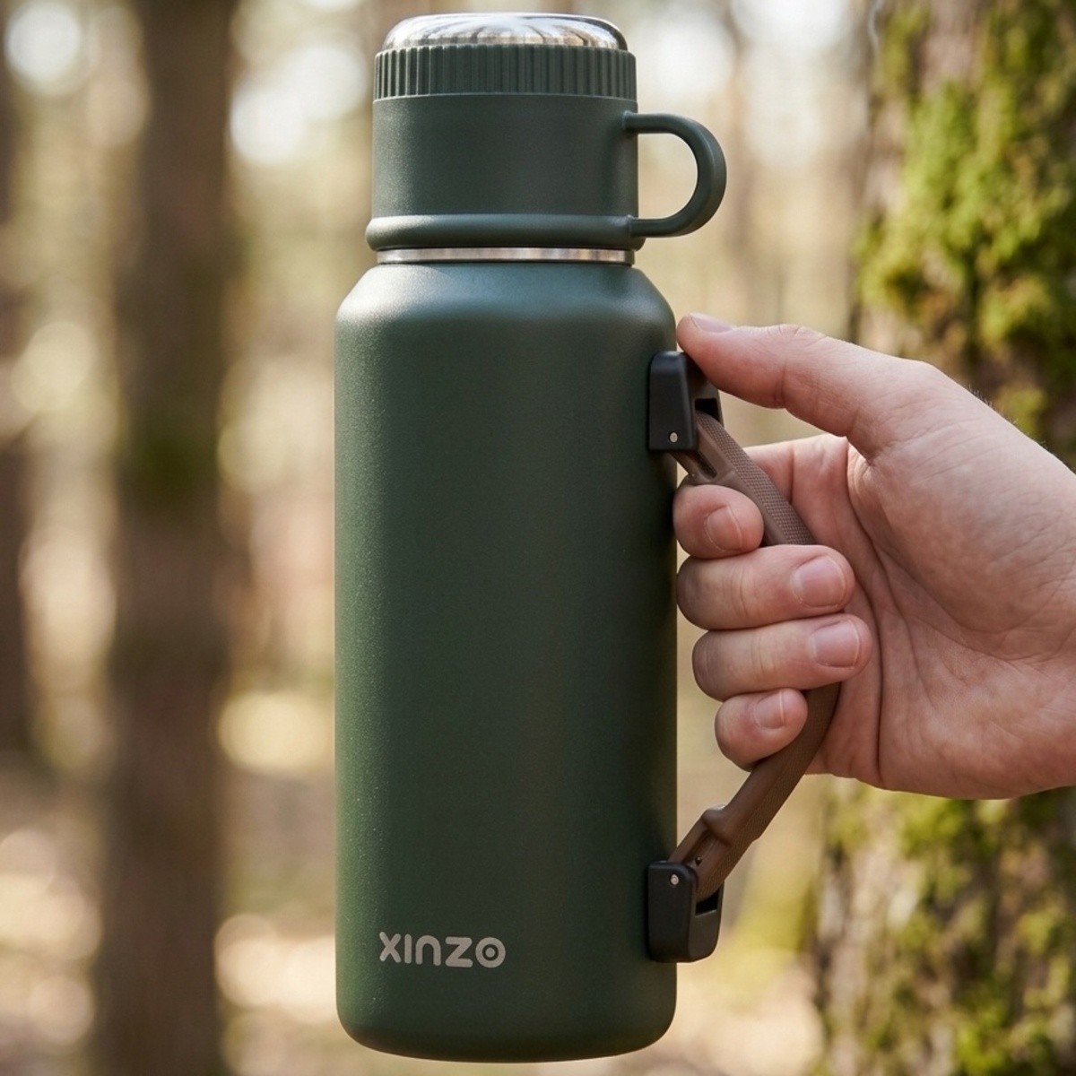 Vacuum Bottle 800ml Green