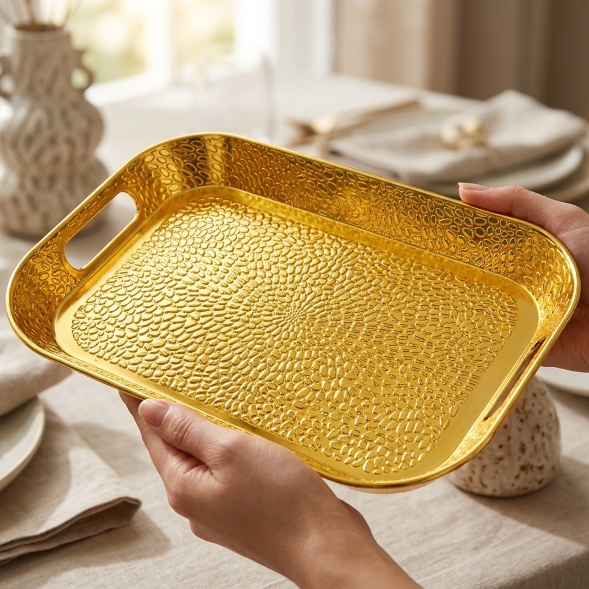 Plastic Tray  Rectangle 32x21.5x3.5