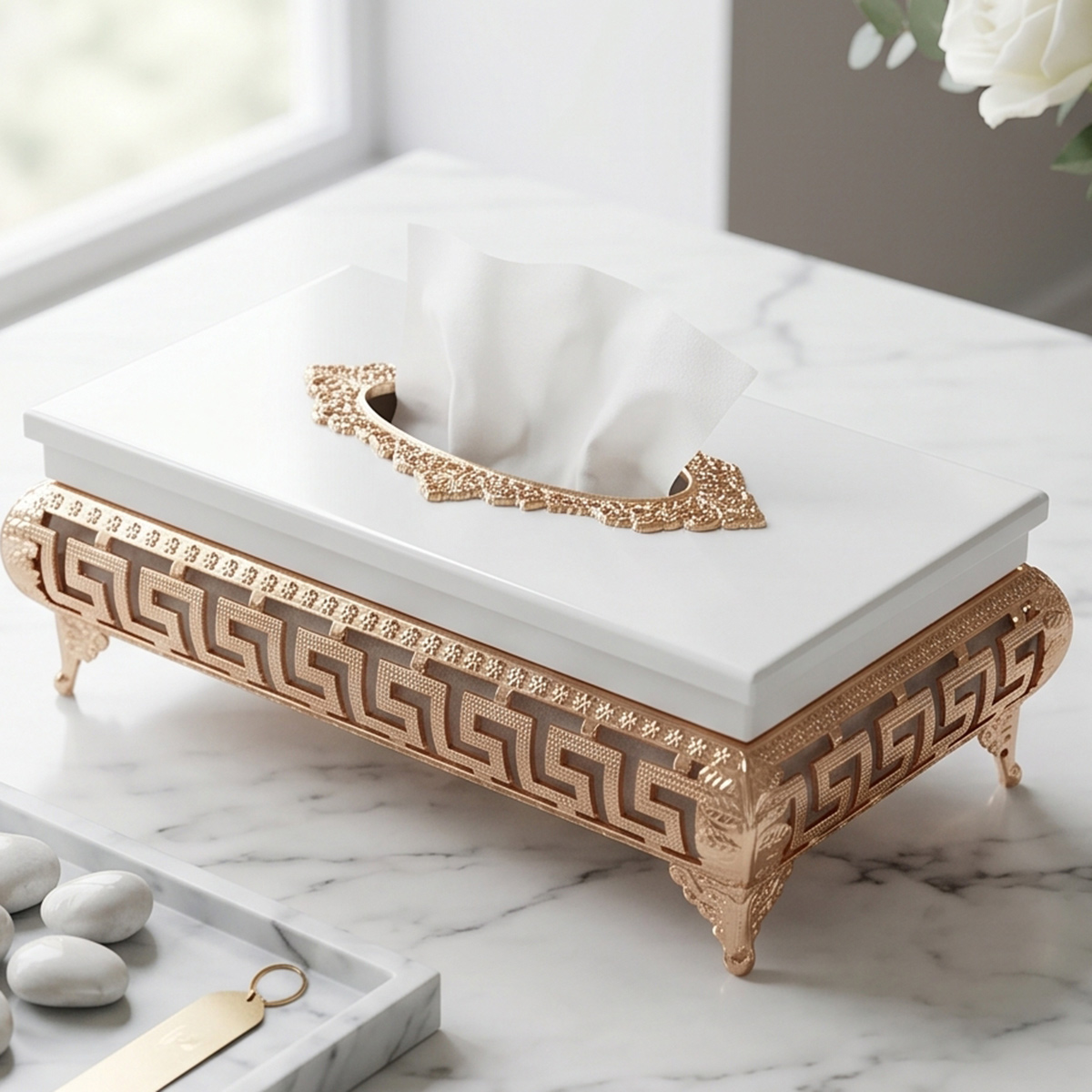 Elegant Tissue Box Holder