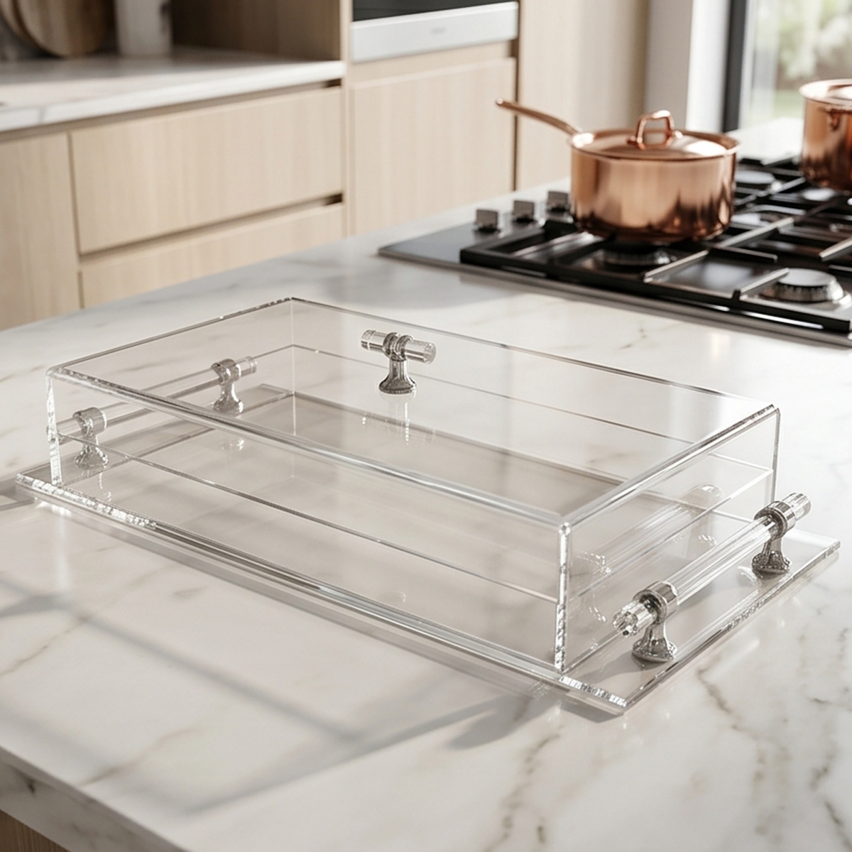 Acrylic Display Case with Handles