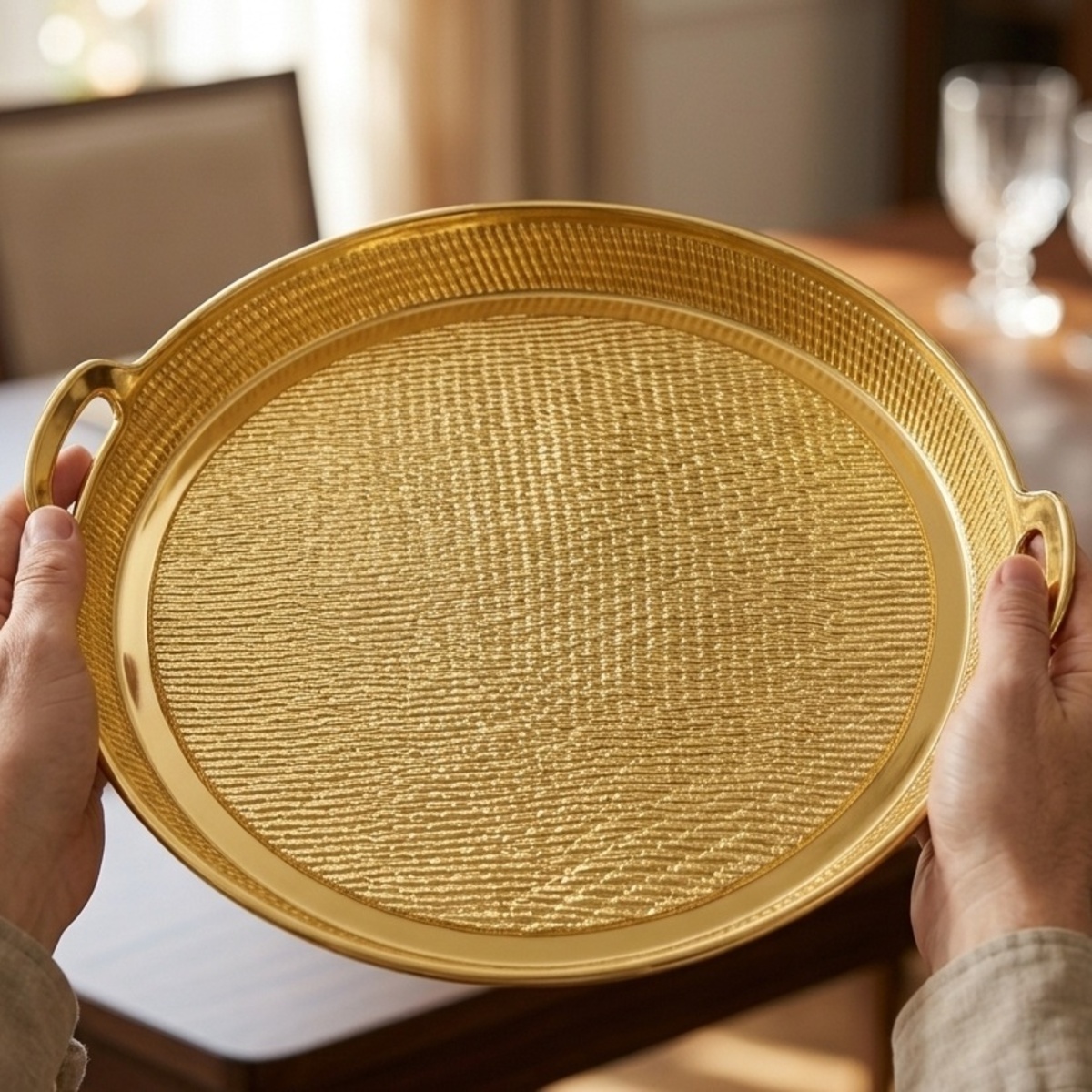 Plastic Tray Round 35cm