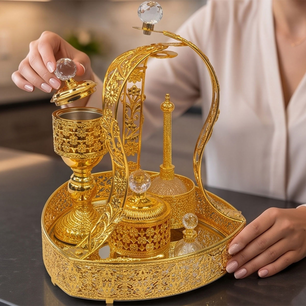 Bakhoor Burner Set