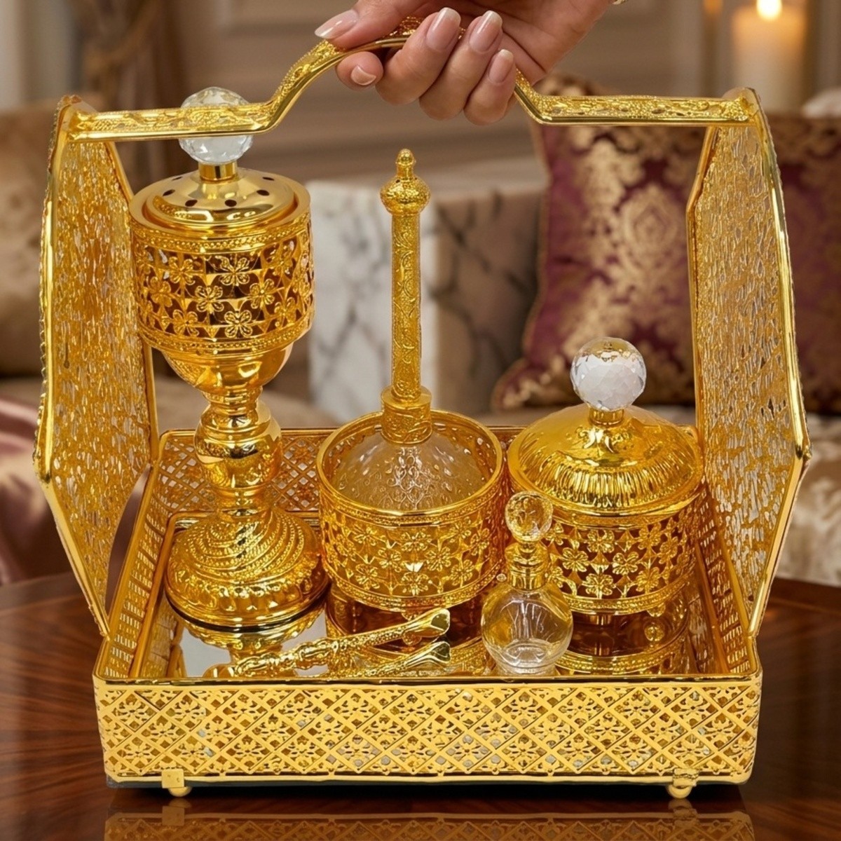 Decorative Burner Set